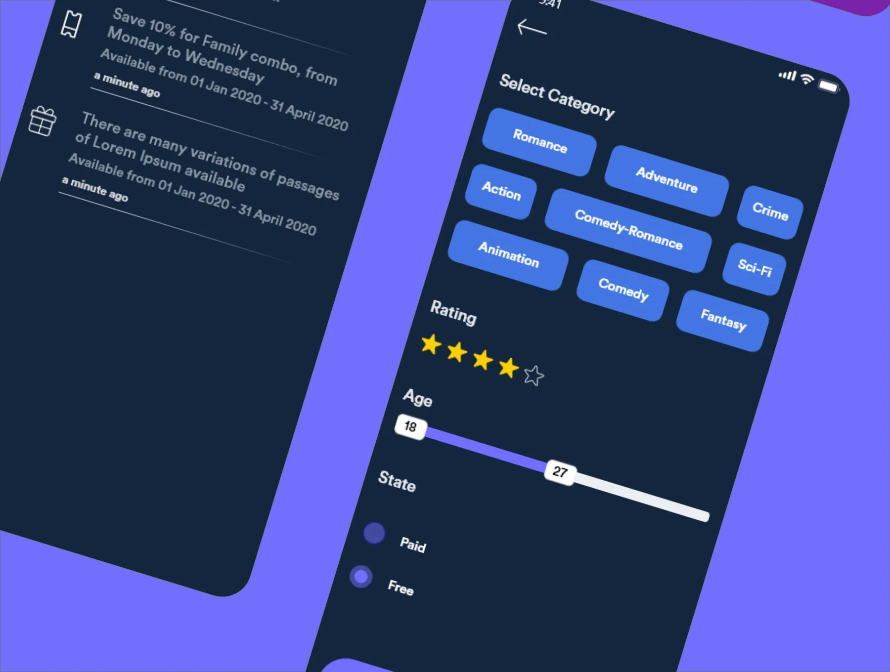 Moviemania App UI Kit 10