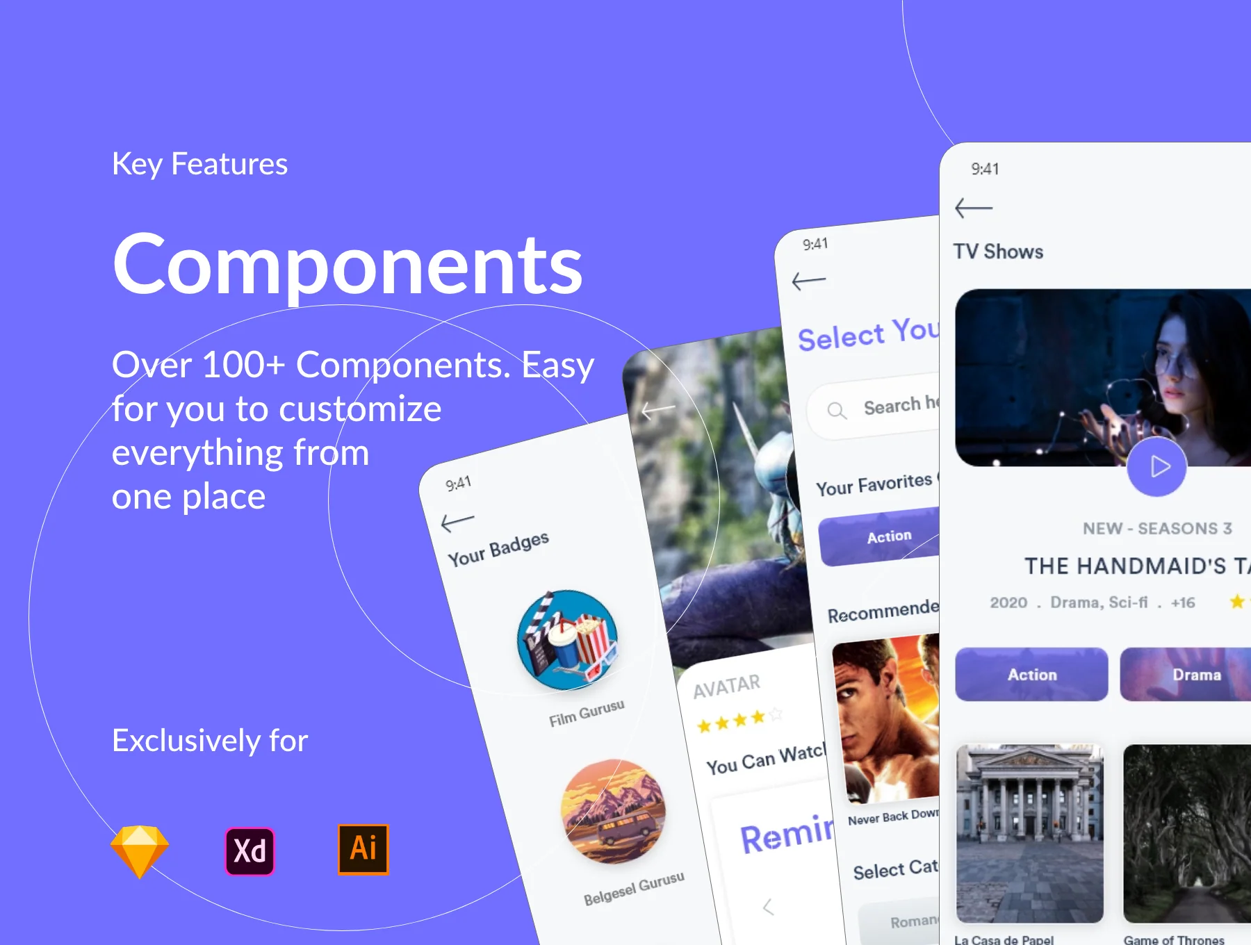 Moviemania App UI Kit 3
