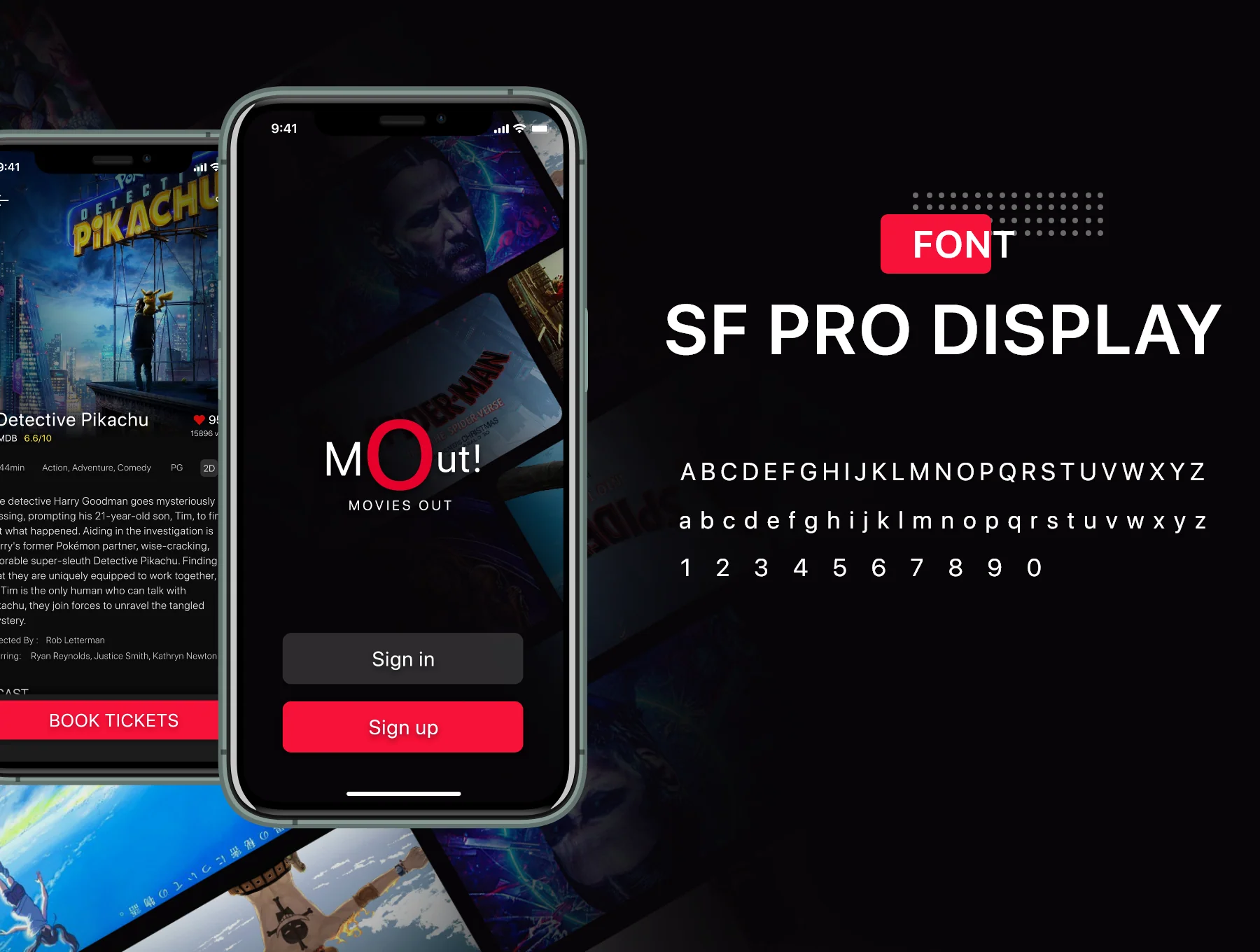 MovieOut App Ui Kit 2
