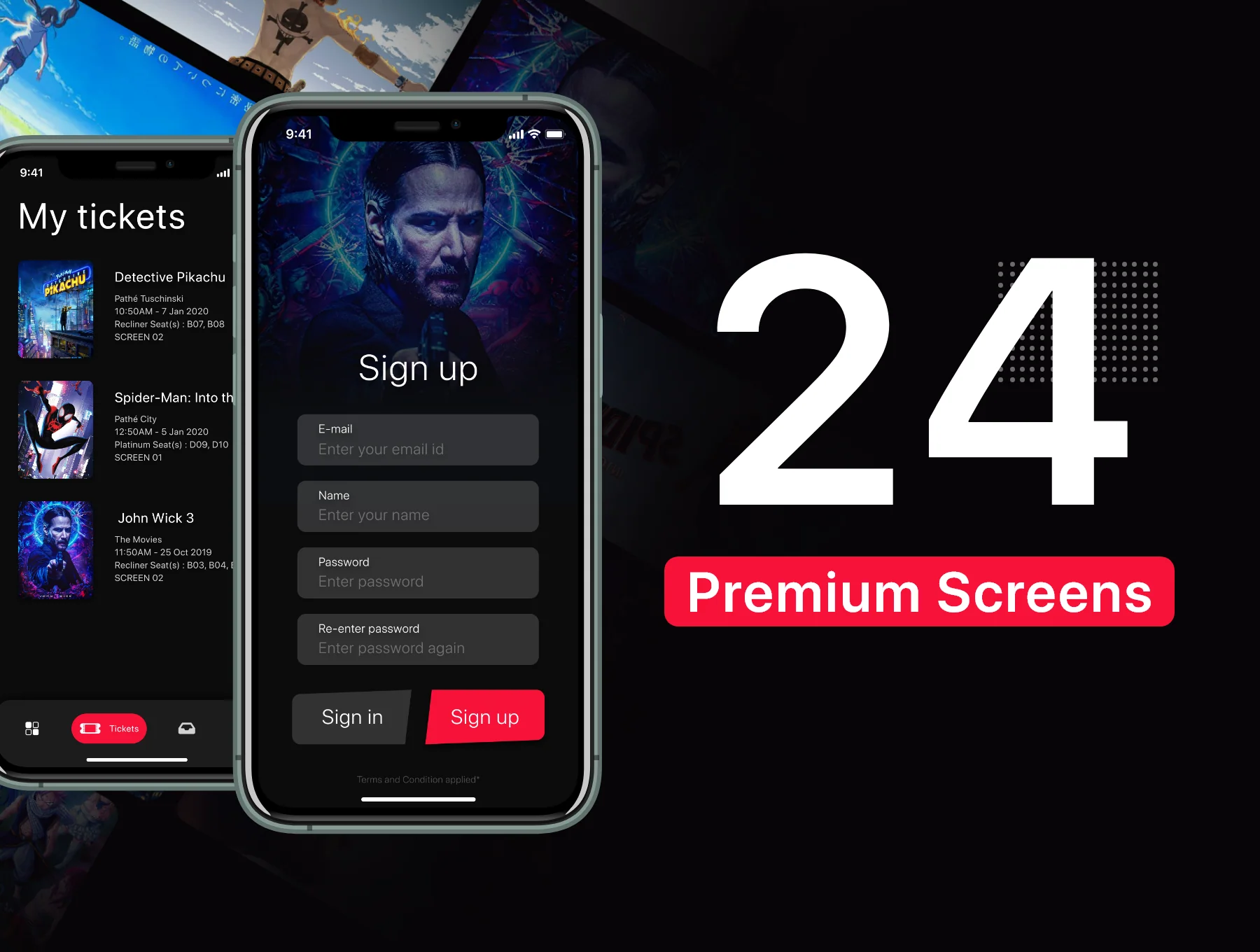 MovieOut App Ui Kit 4