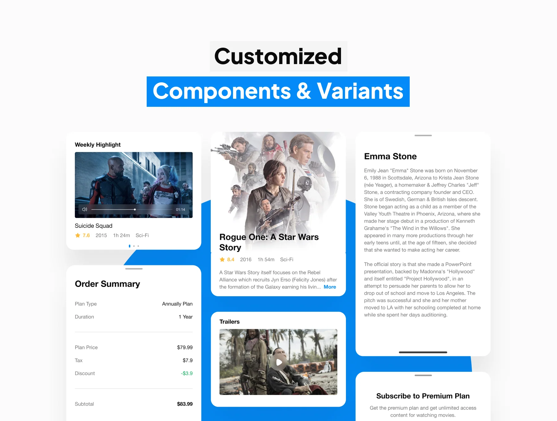 Moviers - Movie Streaming App UI Kit 4