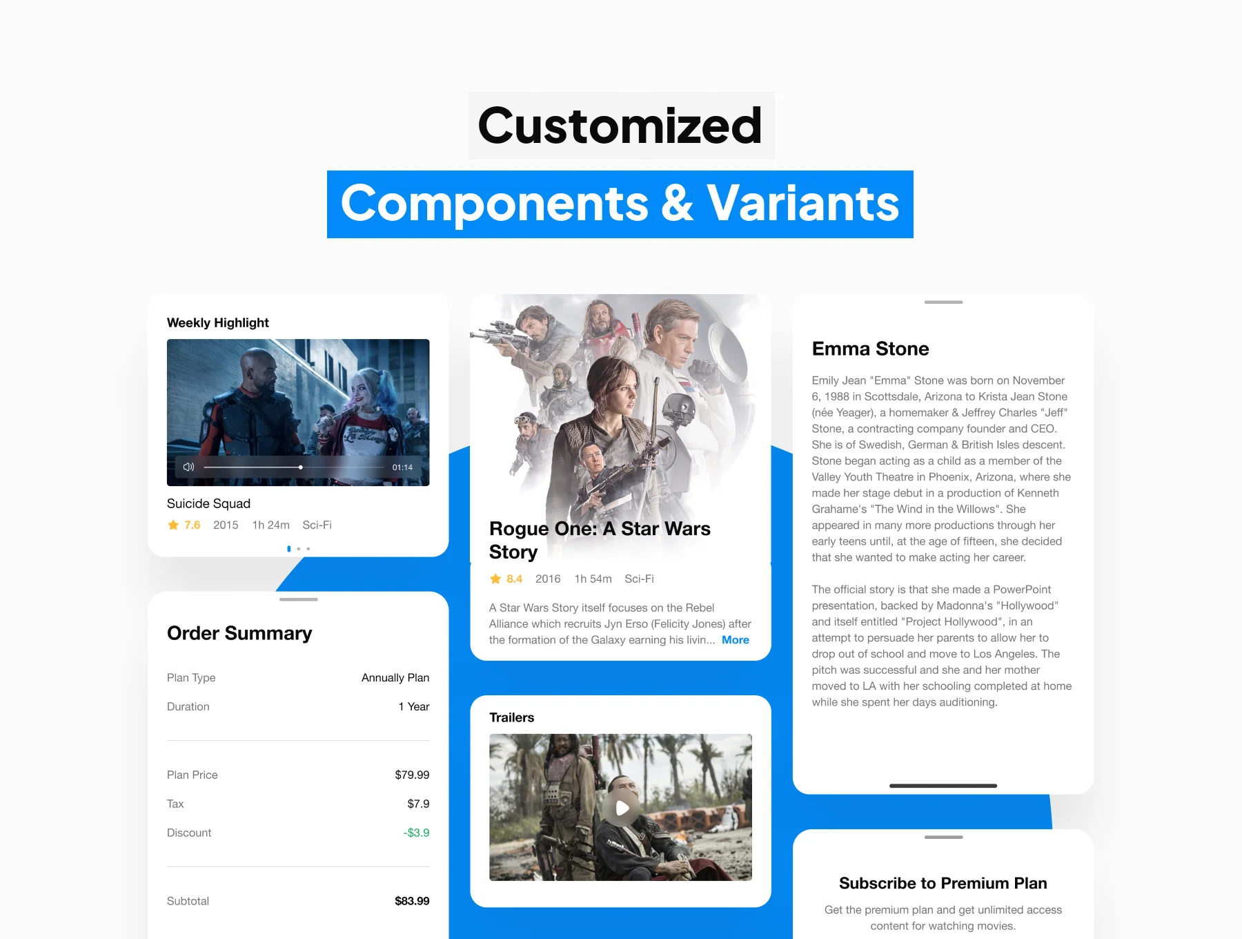 Moviers - Movie Streaming App UI 4