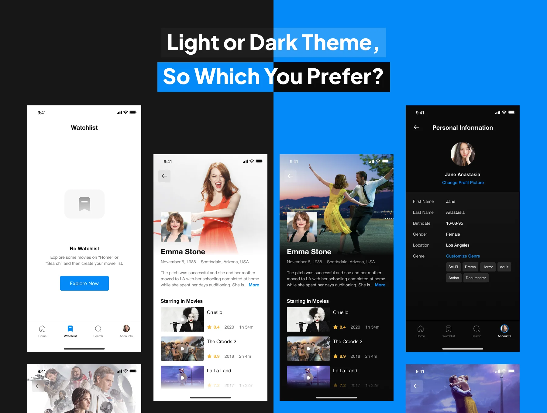 Moviers - Movie Streaming App UI 7