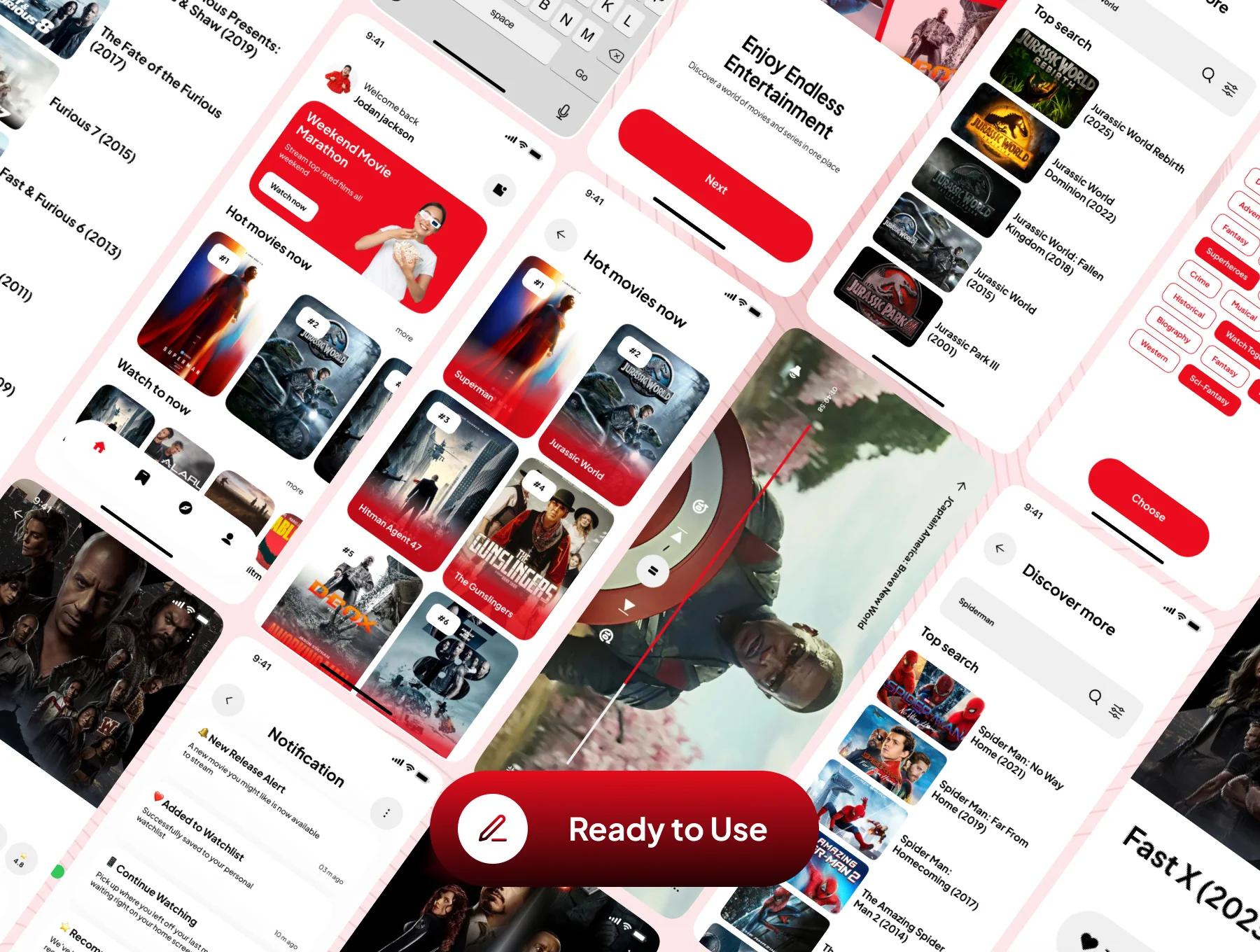 Movihub - Streaming Movies Platform App UI Kit 7