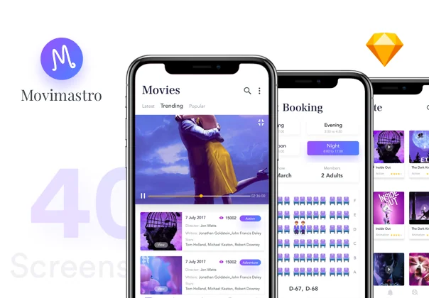 MoviMastro UI Kit