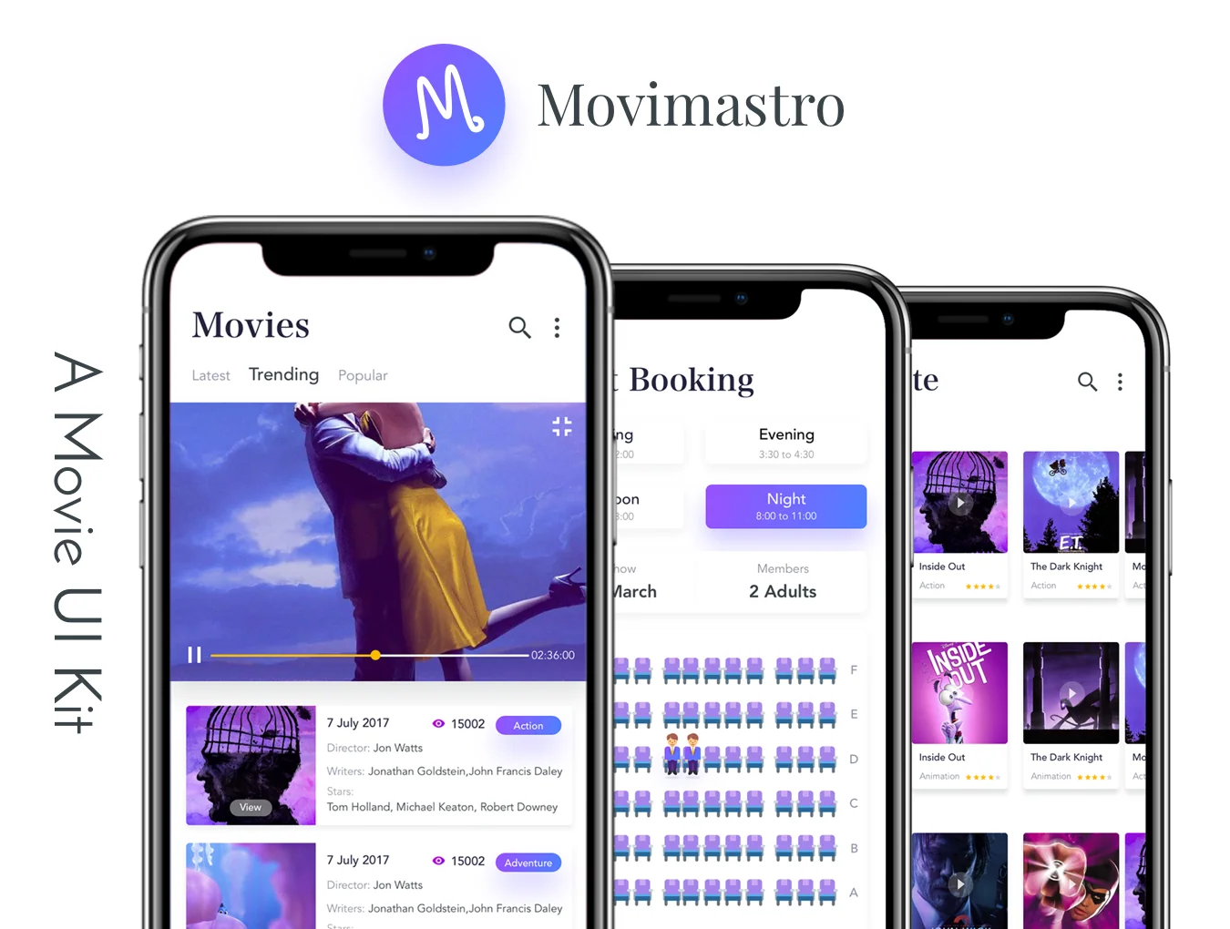 MoviMastro UI Kit