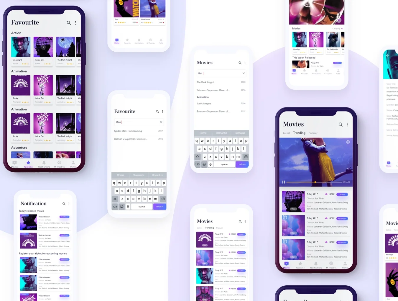 MoviMastro UI Kit 5