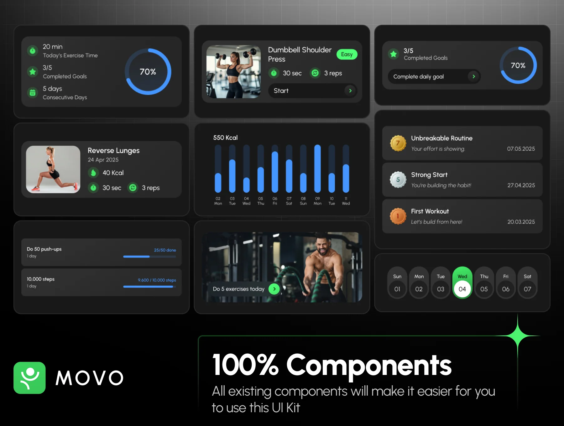 Movo – Smart Fitness & Habit Tracker App 2