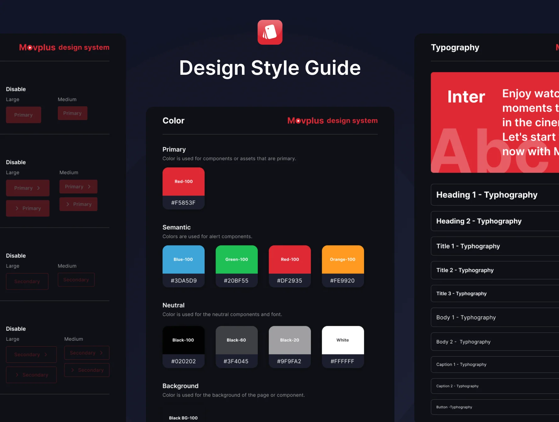 Movplus - Streaming Movie Mobile App UI Kit 5