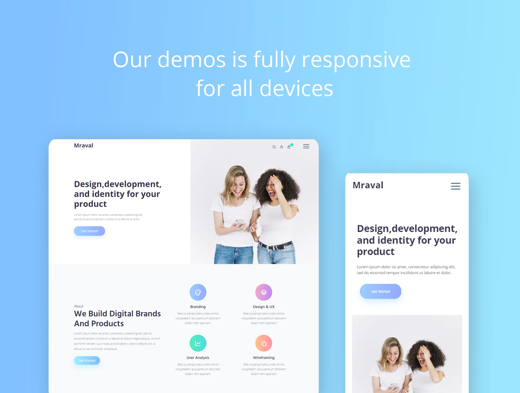 Mraval Multipurpose HTML Template 3