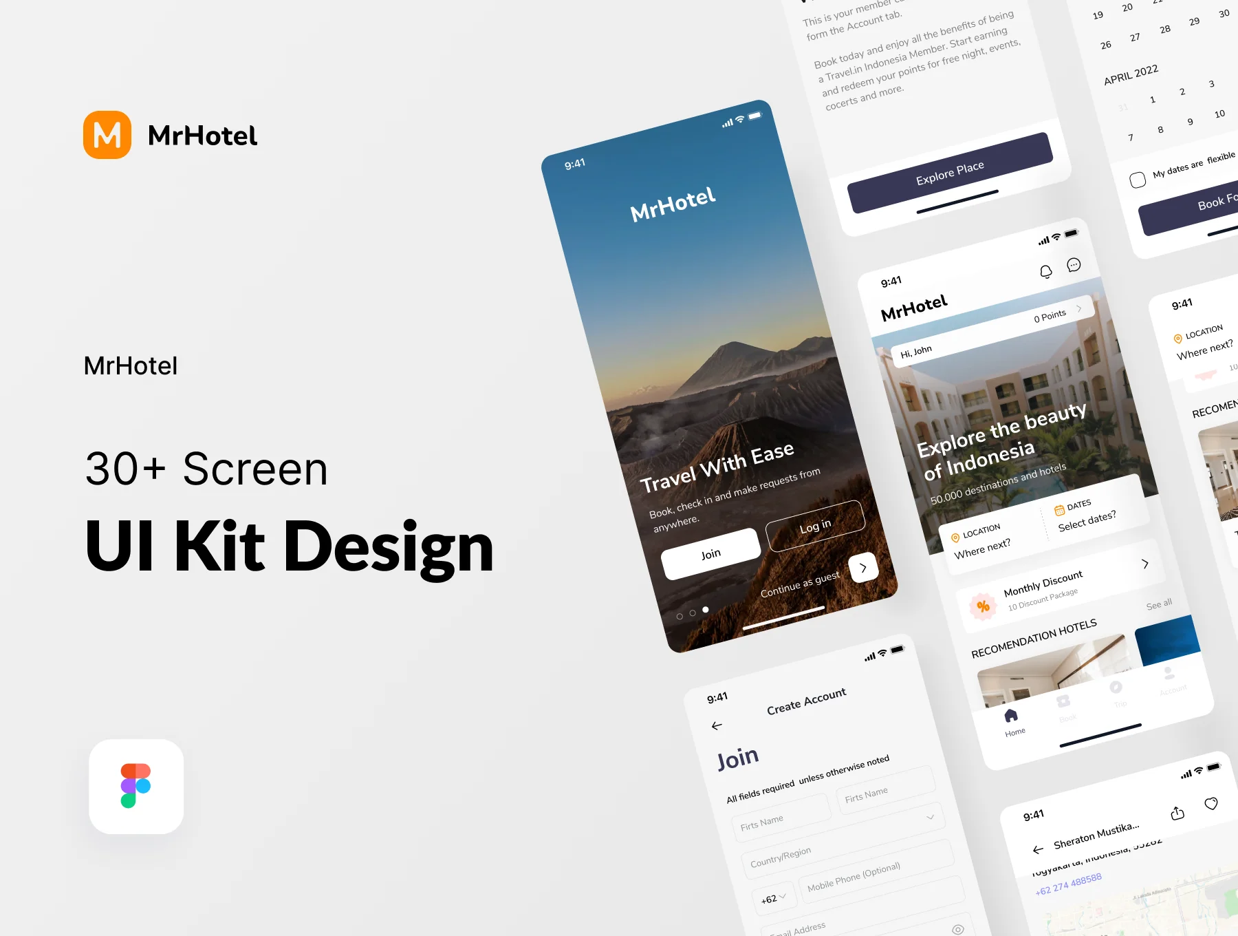MRHotel - Booking Hotel UI KIT 🏨