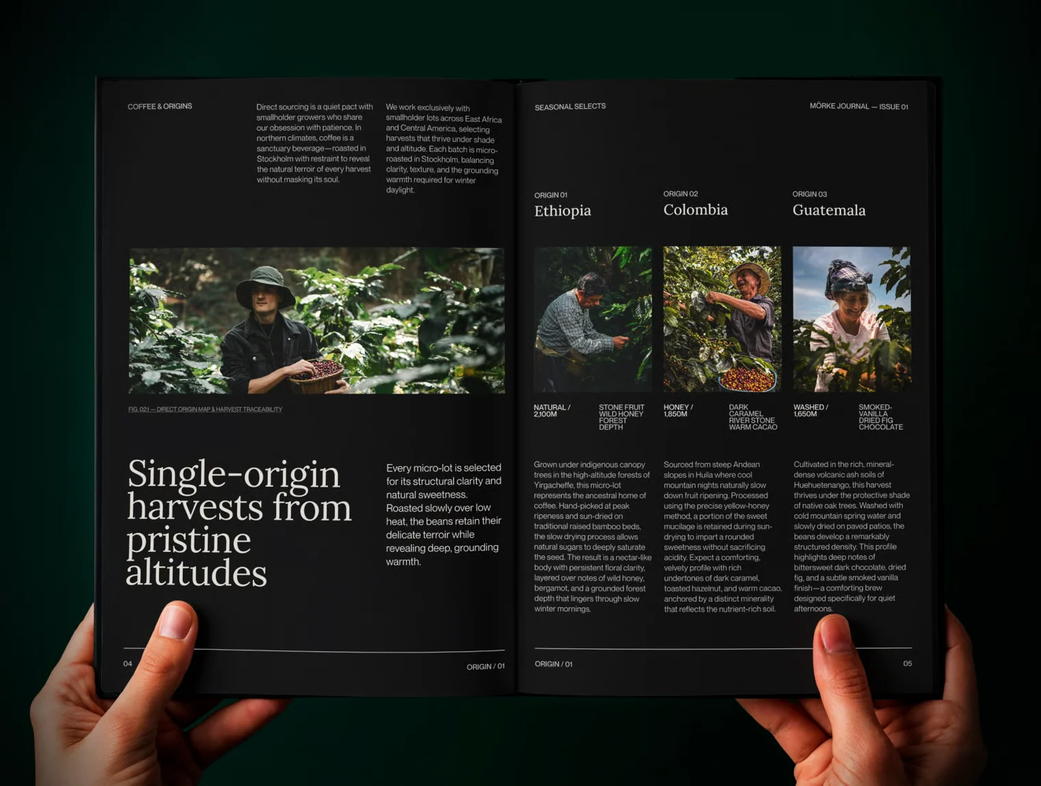 MÖRKE — Nordic Cafe Magazine & Editorial Template 3