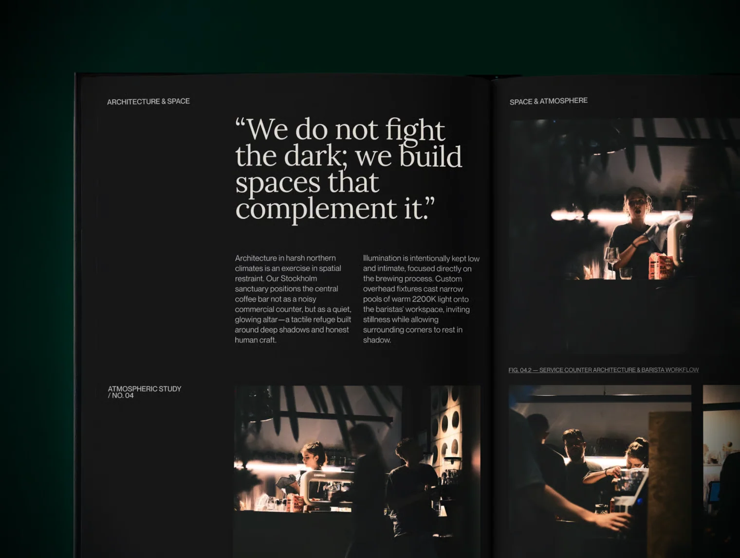 MÖRKE — Nordic Cafe Magazine & Editorial Template 4