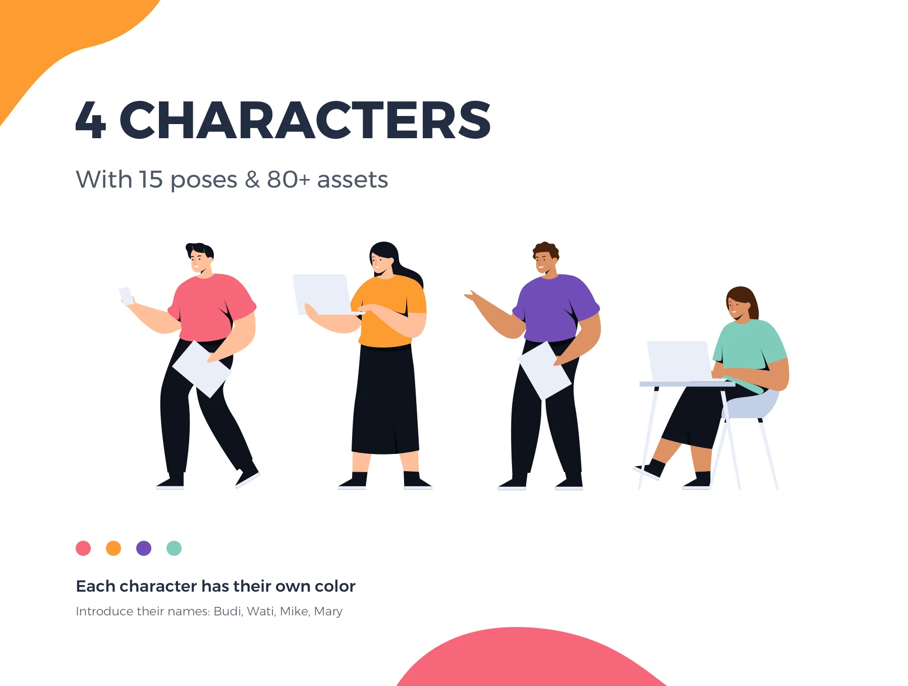 Muda mudi - Startup & Team work Illustrations 2
