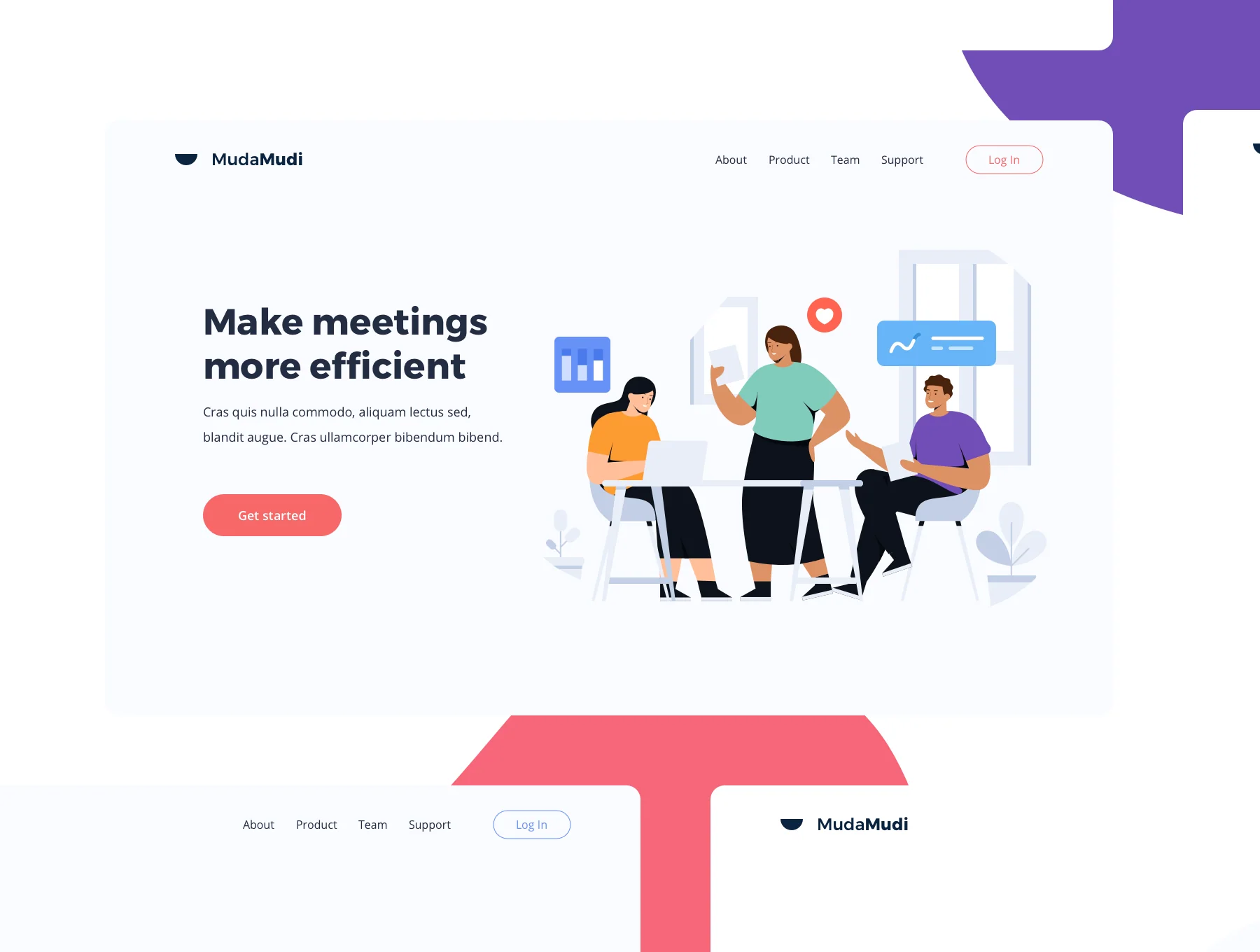 Muda mudi - Startup & Team work Illustrations 5