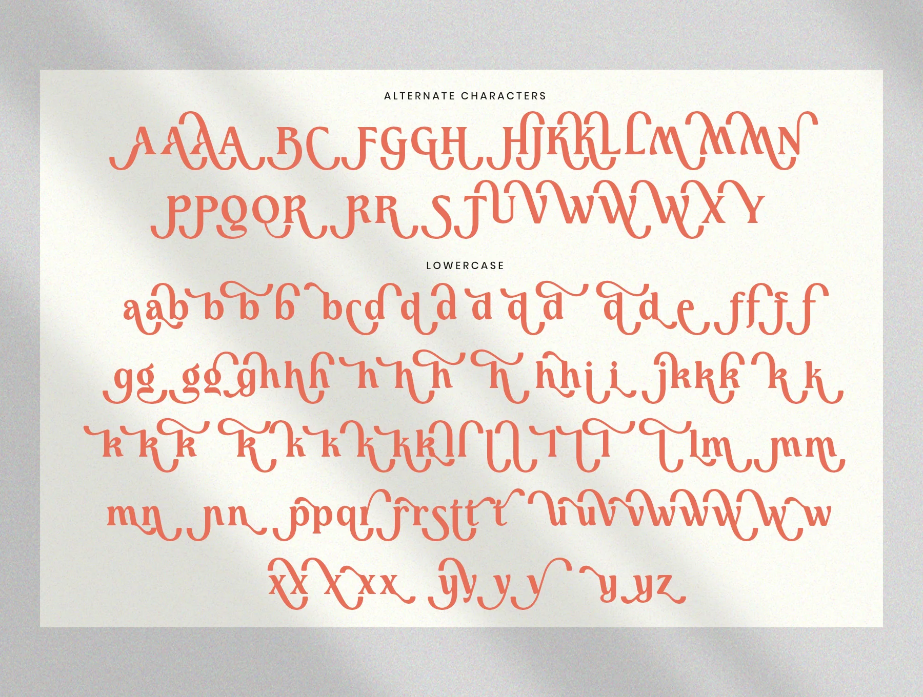Mufteya - Retro Serif Font 8