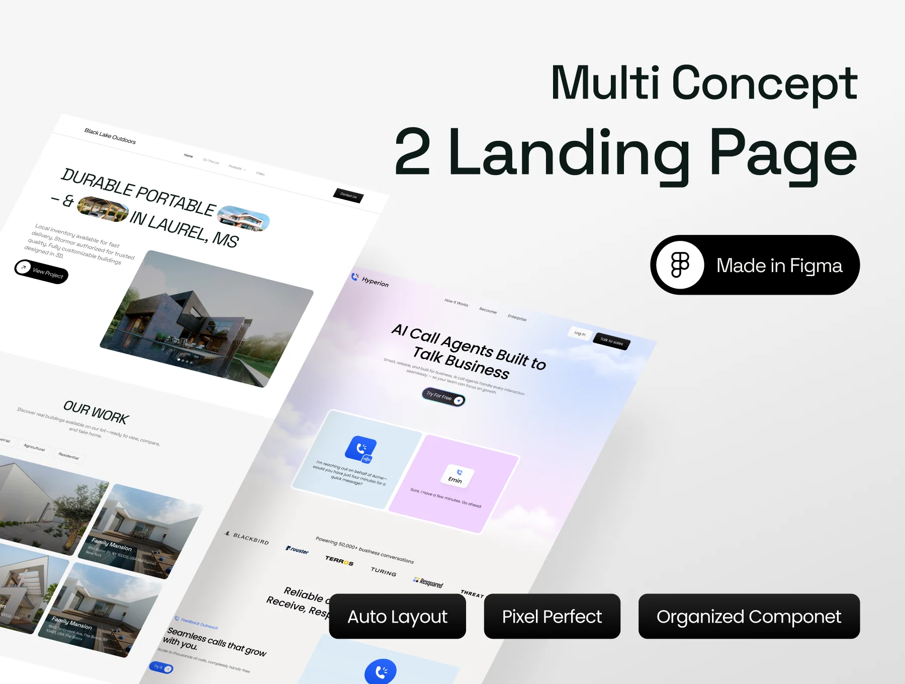 Multi concept 2 Landing Page