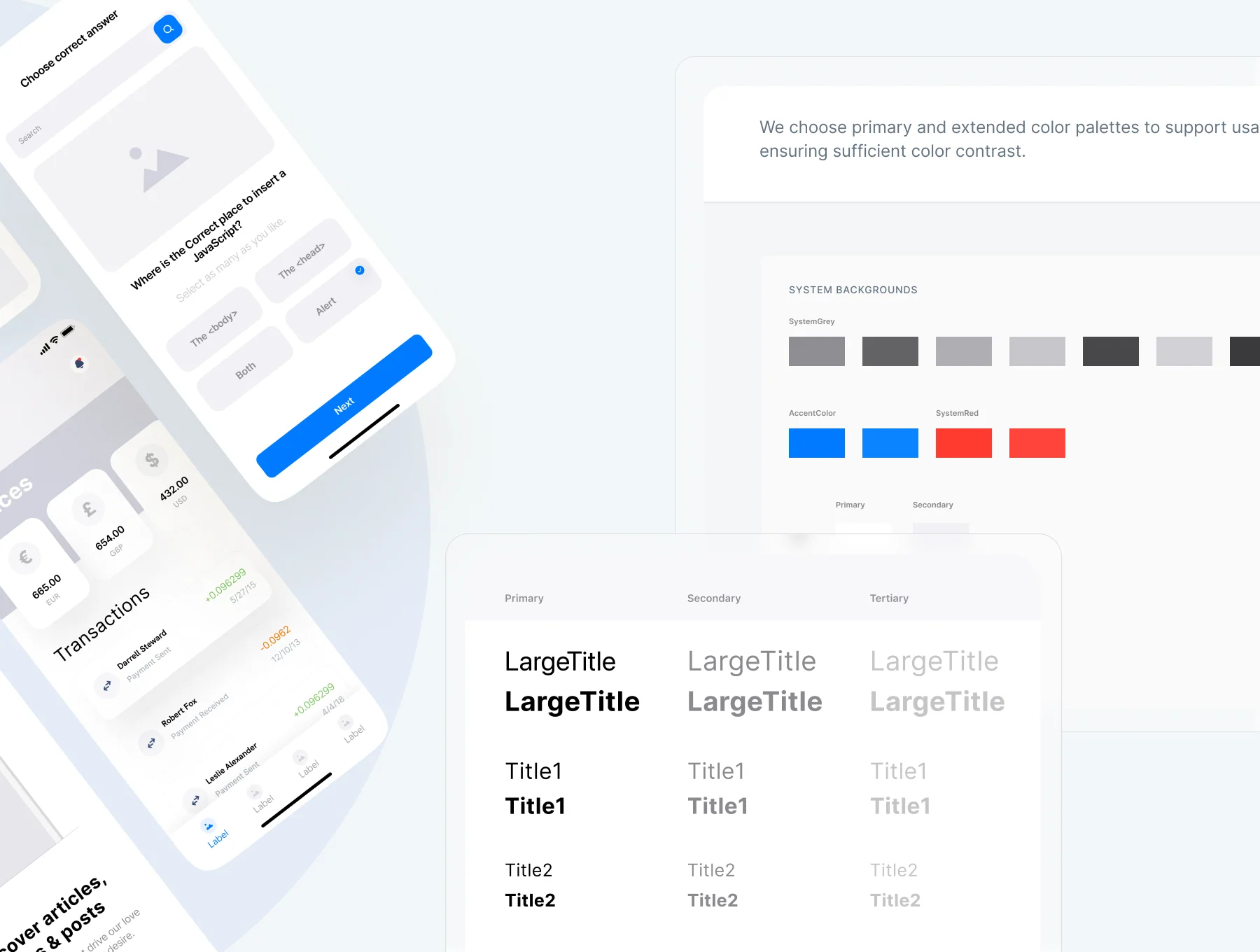 Multi-concept App Wireframe UX Kit 8