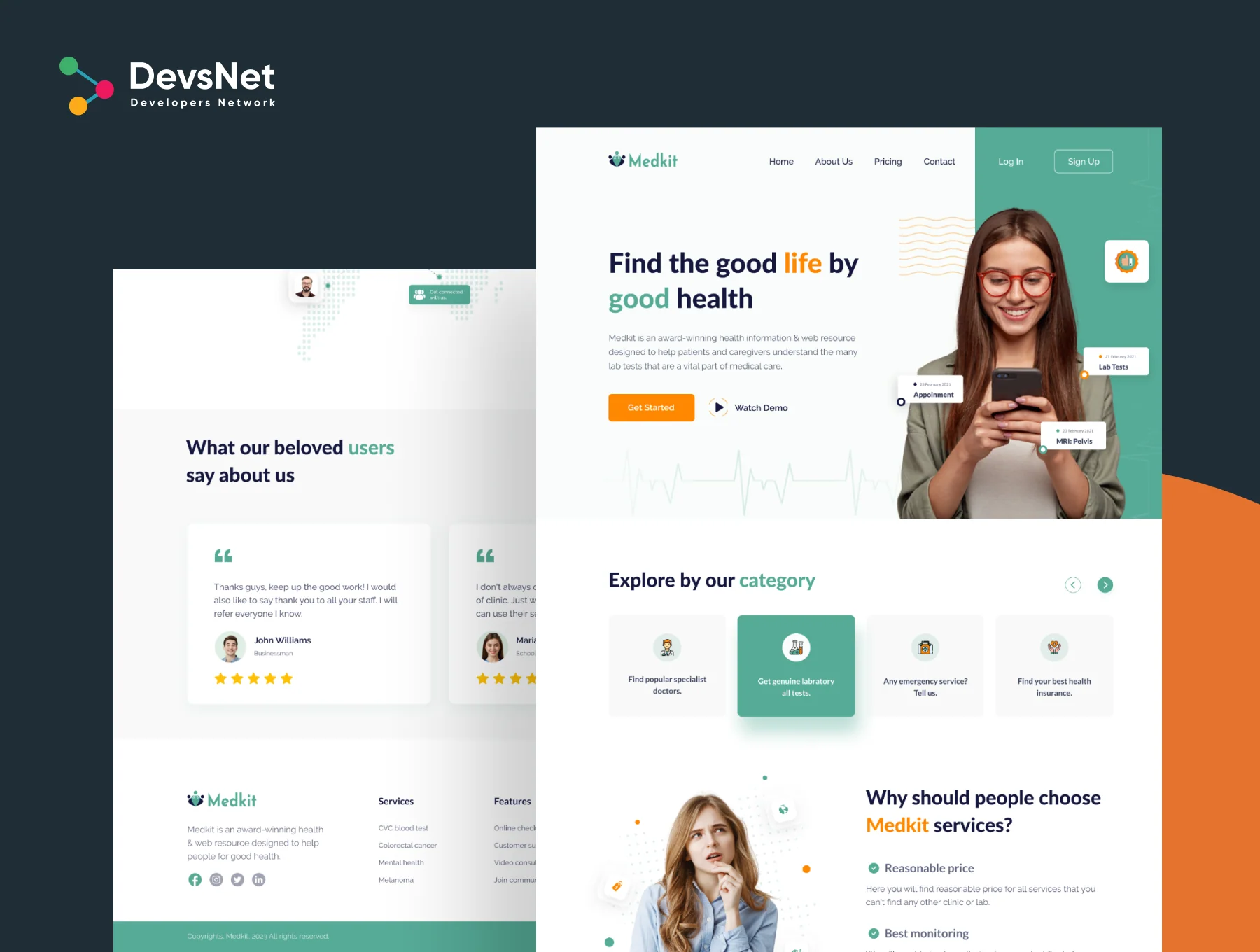 Multi Concept Landing Page 5
