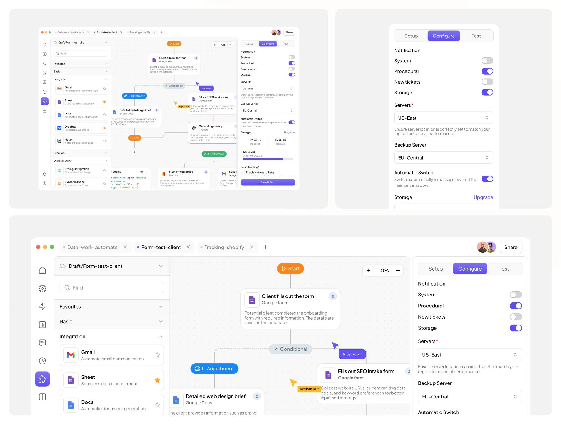 Multi Concept SaaS Dashboard #2 - UI KIT 3