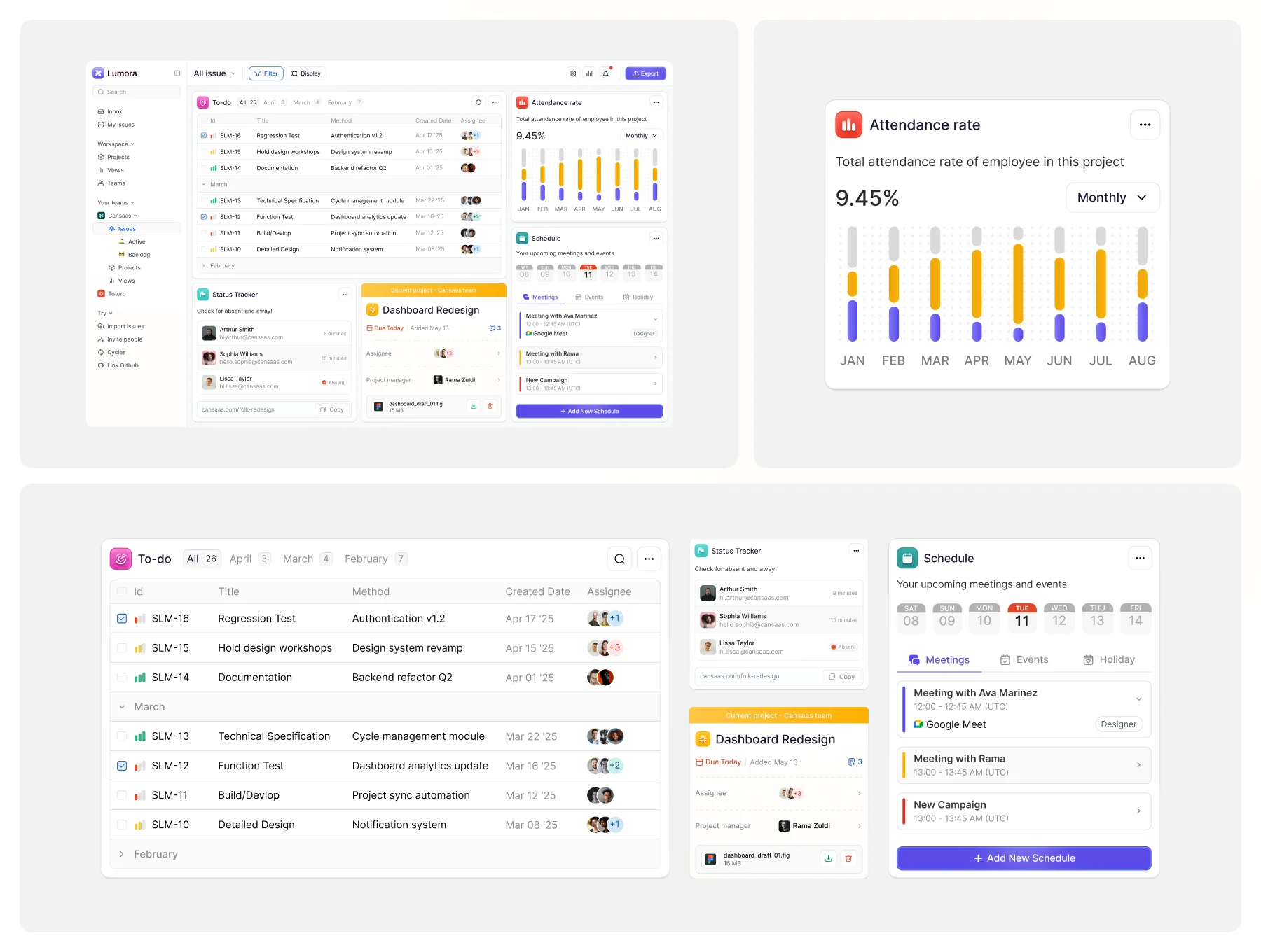 Multi Concept SaaS Dashboard #2 - UI KIT 4