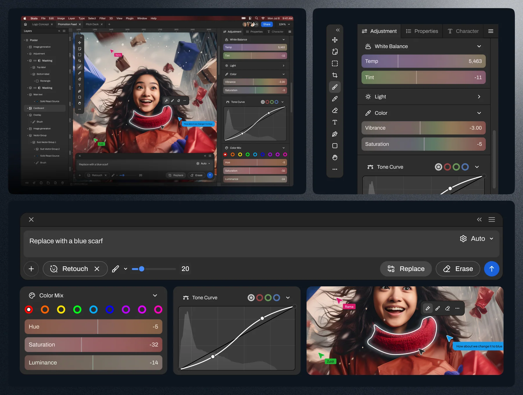 Multi Concept SaaS Dashboard - UI KIT 5