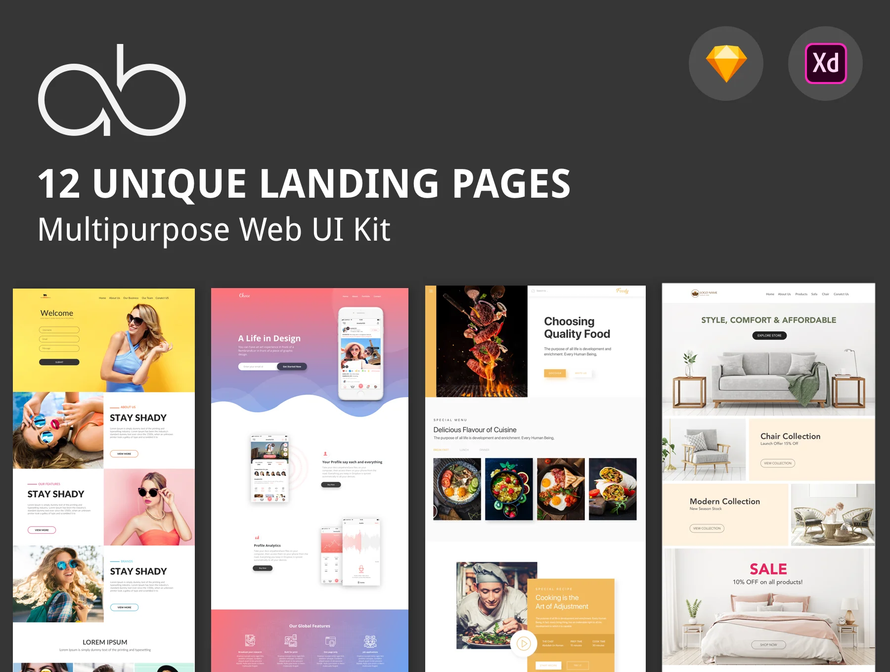 Multi Purpose Landing Pages 2