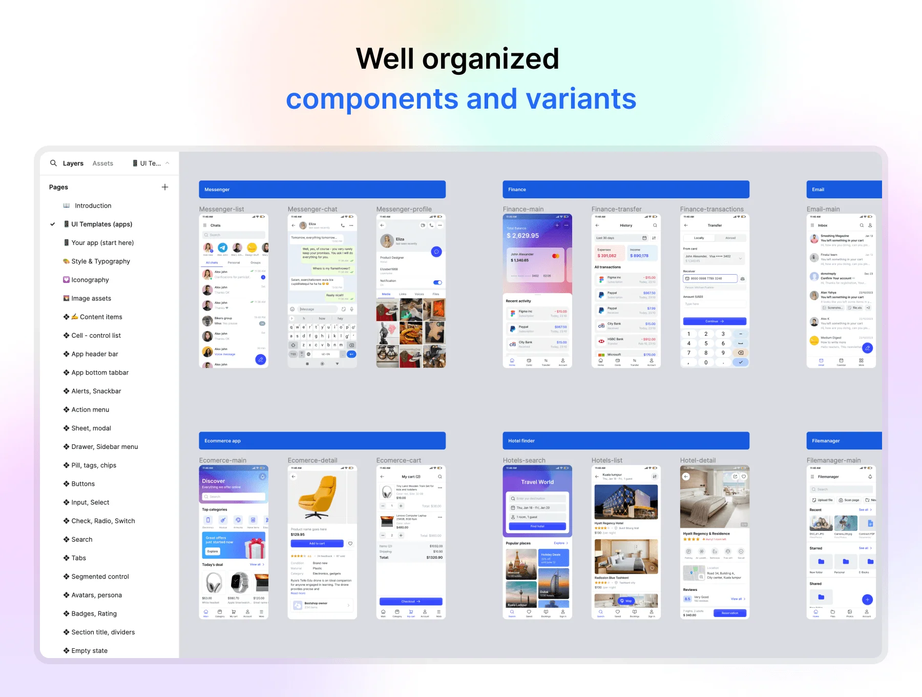 Multi-purpose Mobile Design System 4