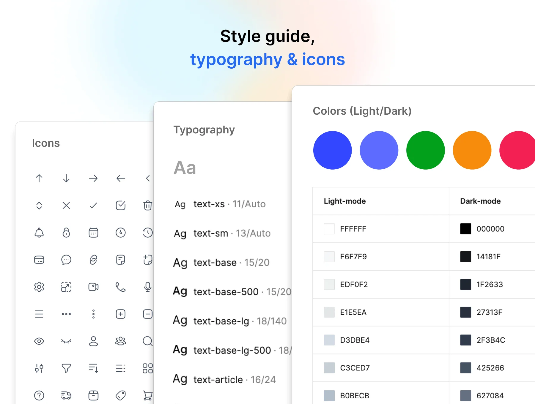 Multi-purpose Mobile Design System 5