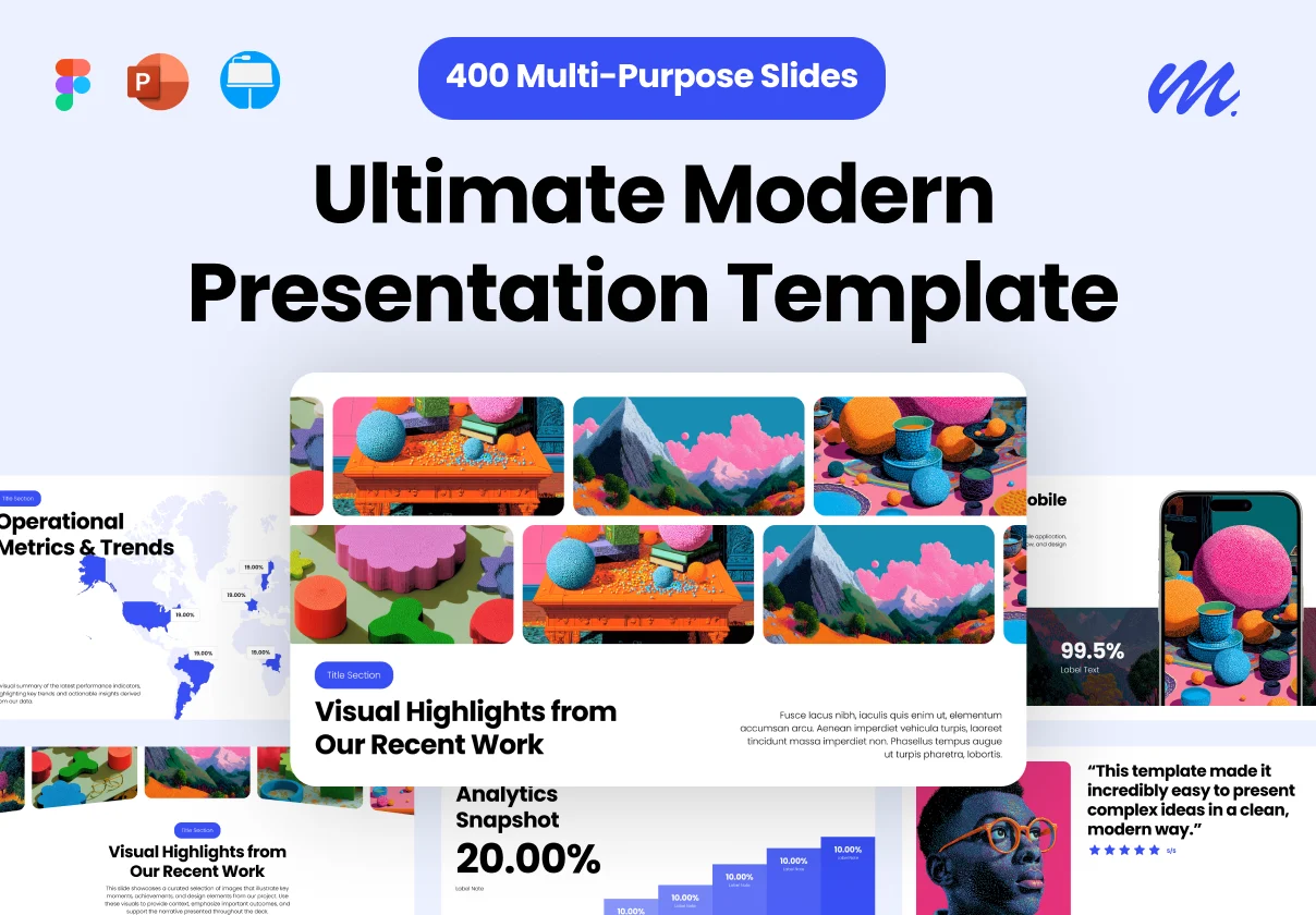 Ultimate Modern Multi-Purpose Presentation Template