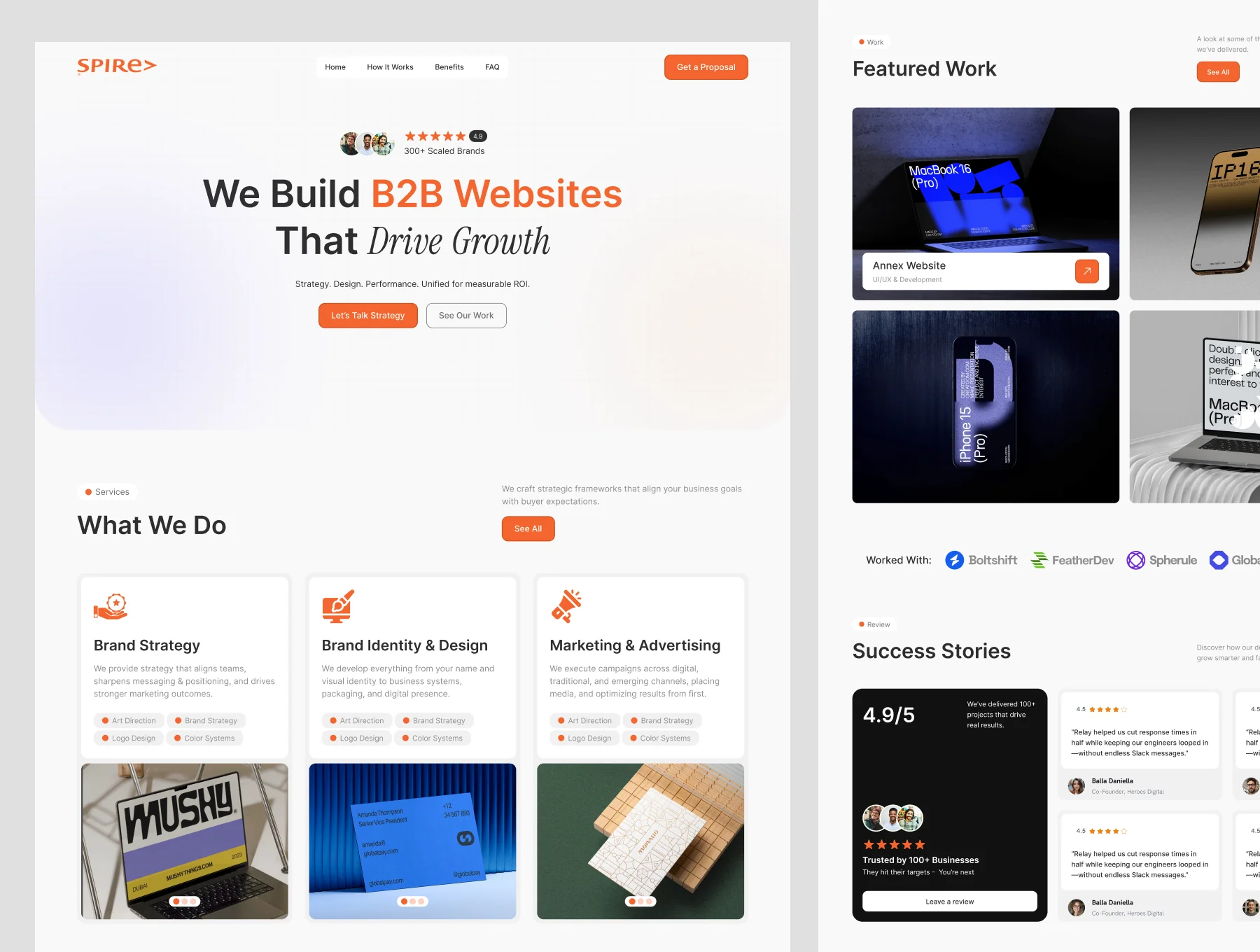 Multi Concept 4 Landing Pages 3