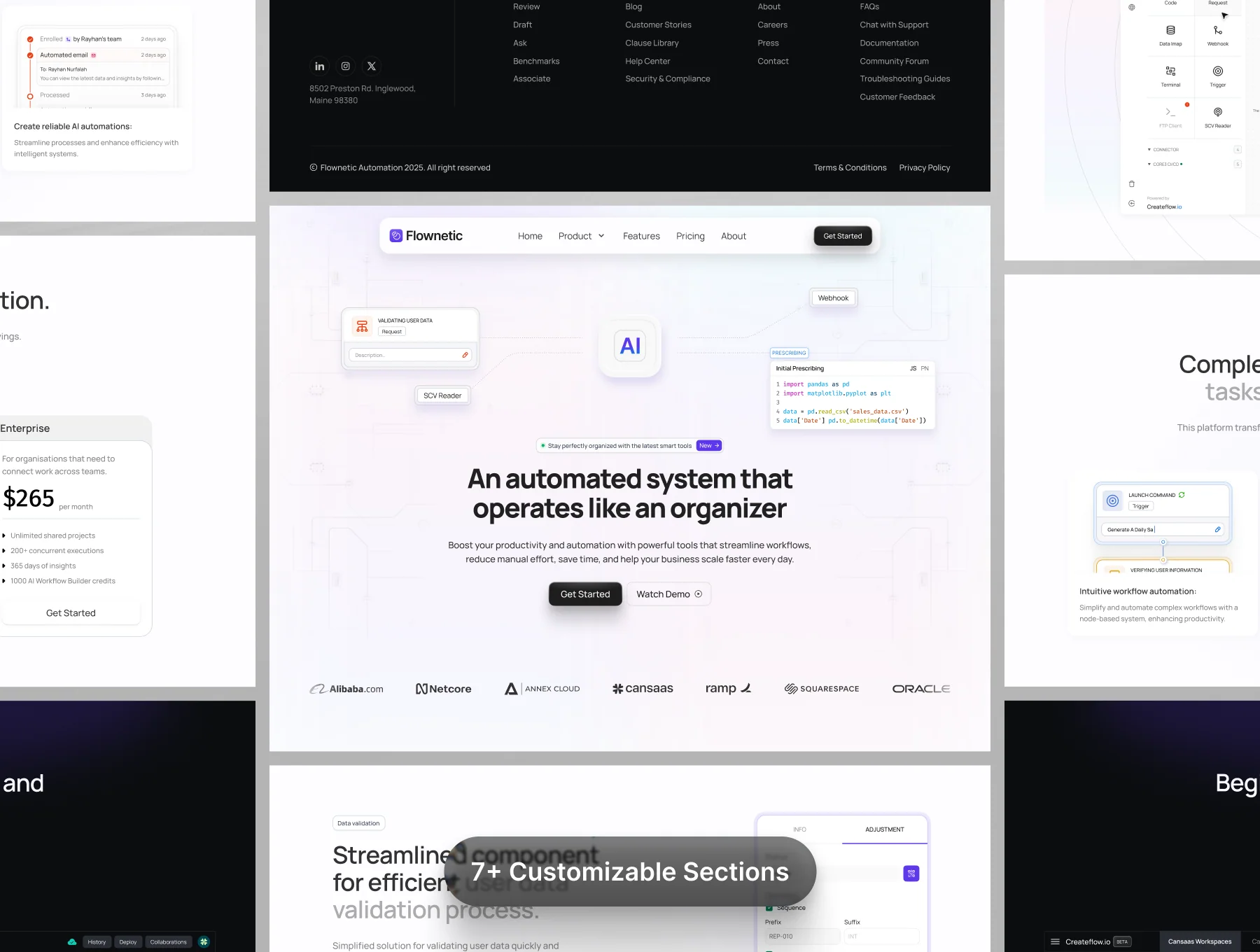 Multiconcept Landing Page #3 - UI KIT 4