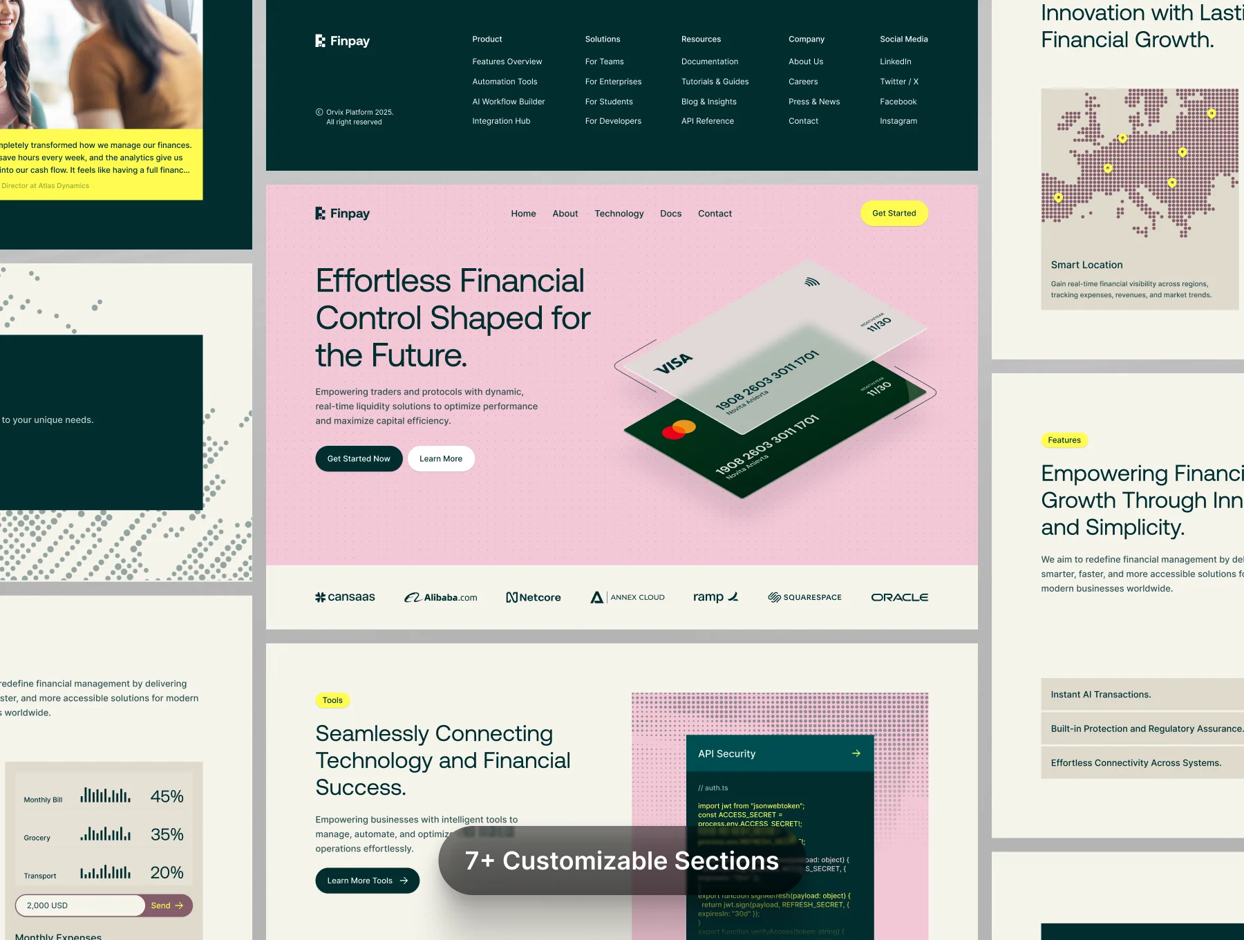 Multiconcept Landing Page #3 - UI KIT 6