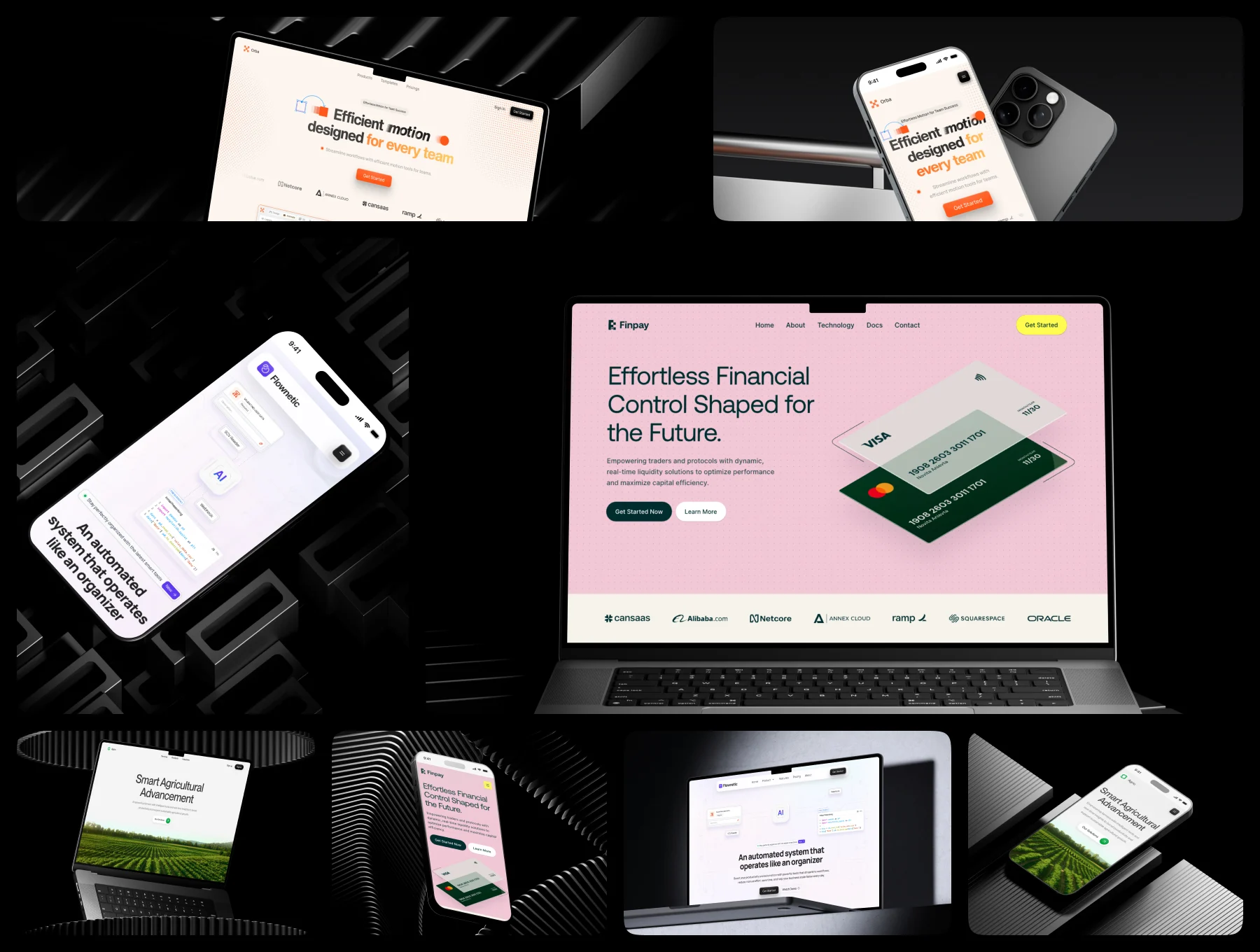 Multiconcept Landing Page #3 - UI KIT 7