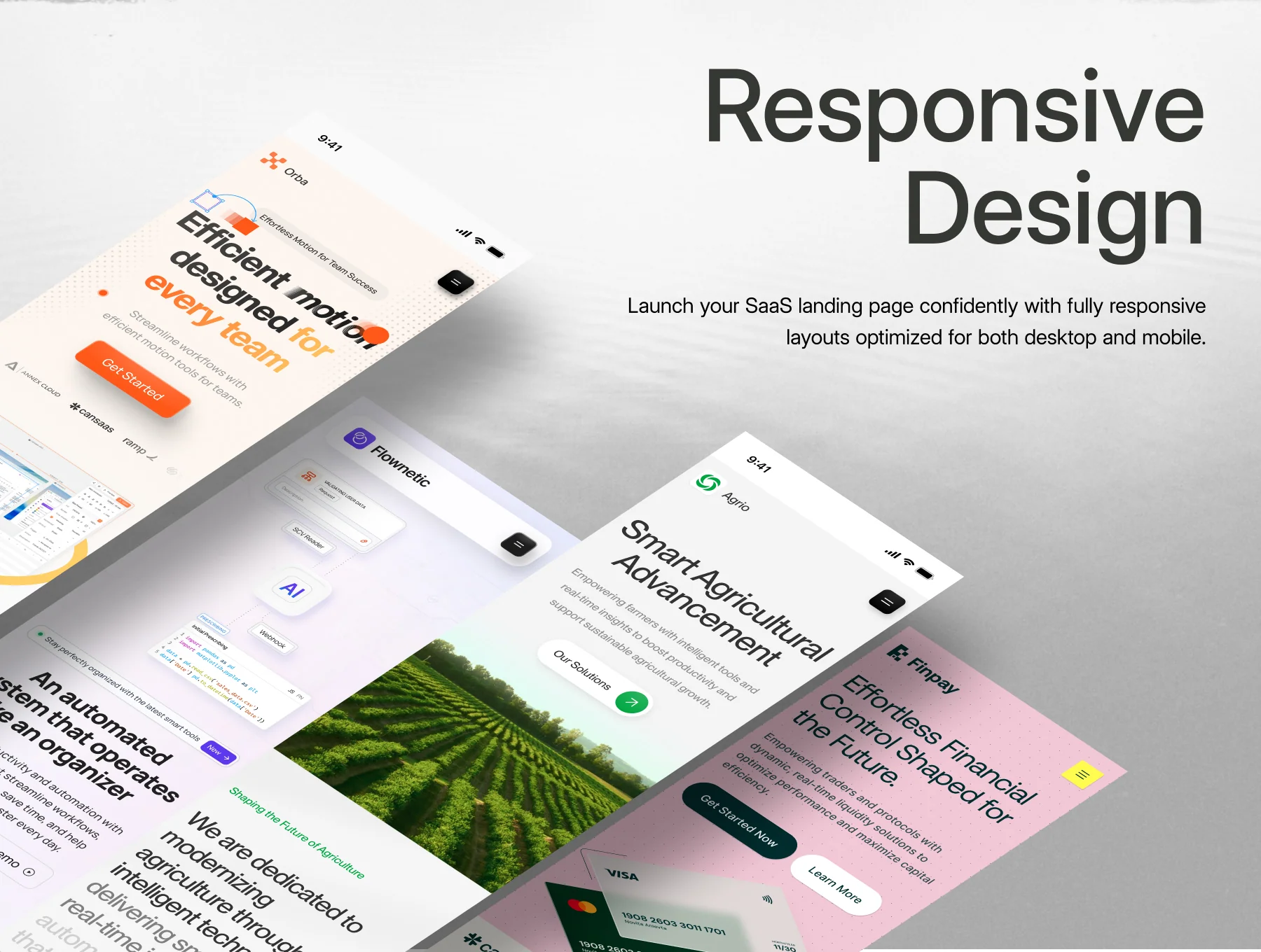 Multiconcept Landing Page #3 - UI KIT 8