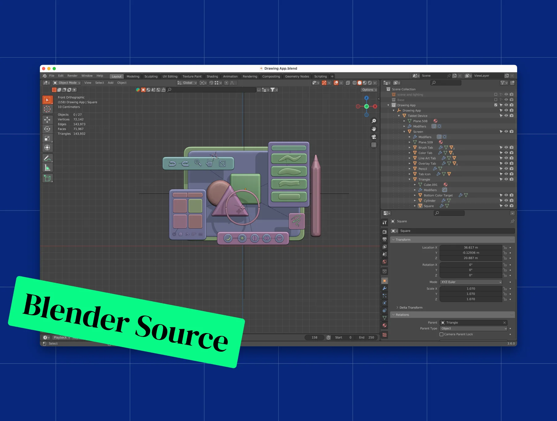 Multimedia Design 3D Icon Set 3
