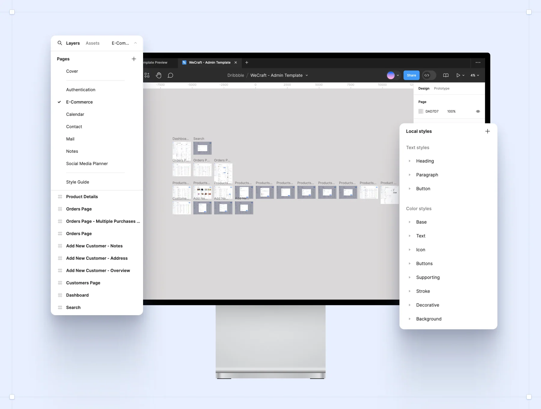 Multipurpose Dashboard UI Kit for SaaS Startups 5
