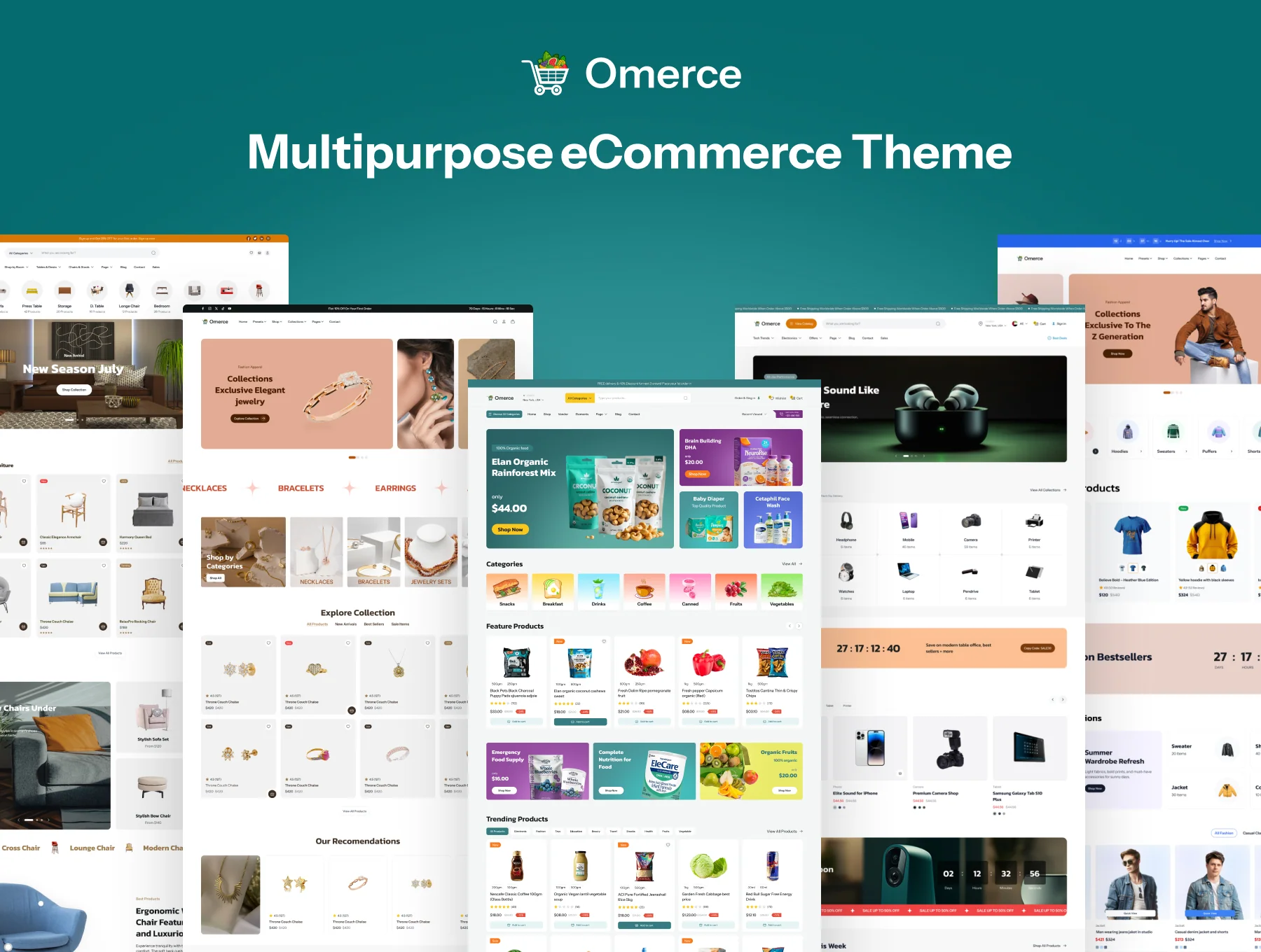 Multipurpose eCommerce Online Store UI Kit