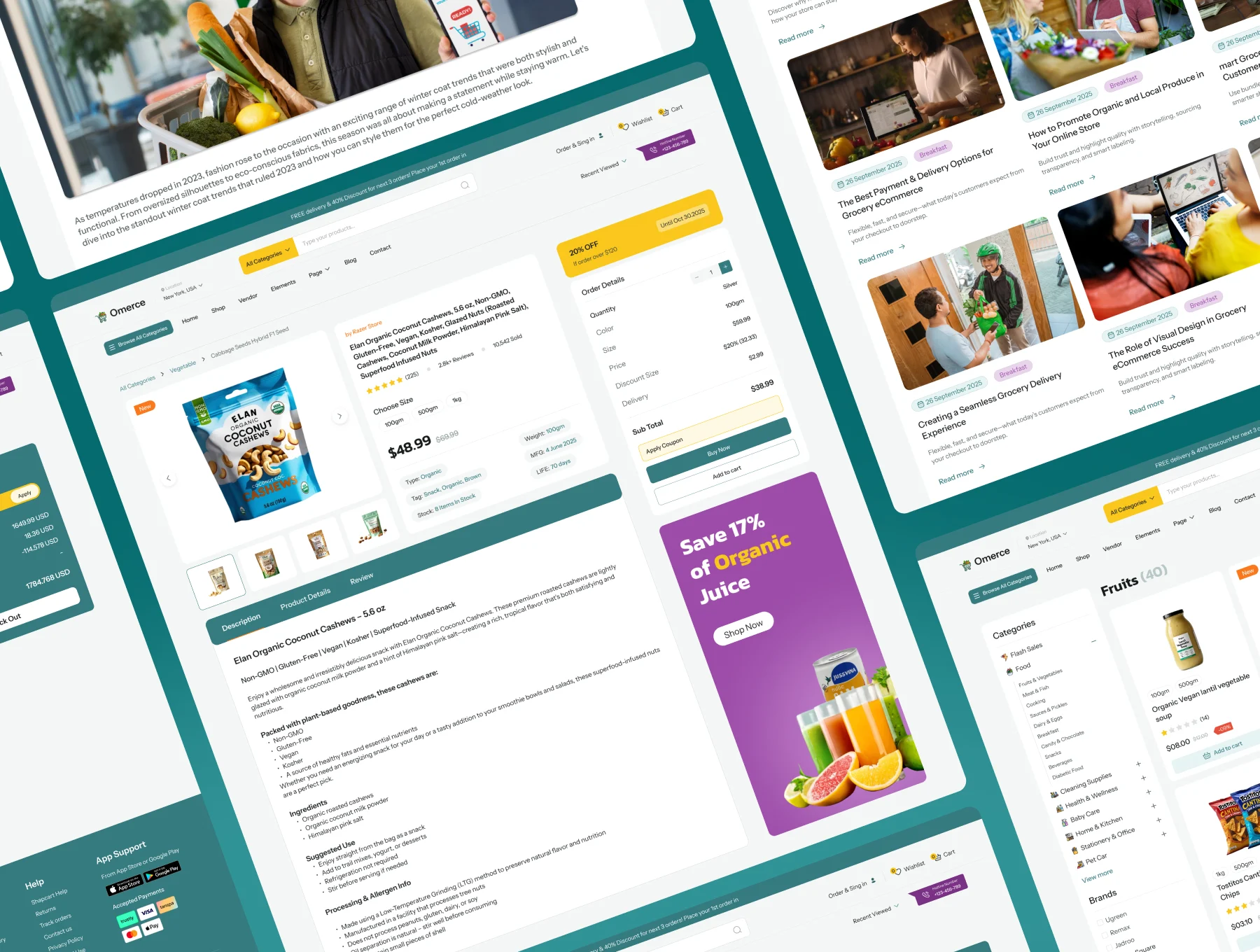 Multipurpose eCommerce Online Store UI Kit 3