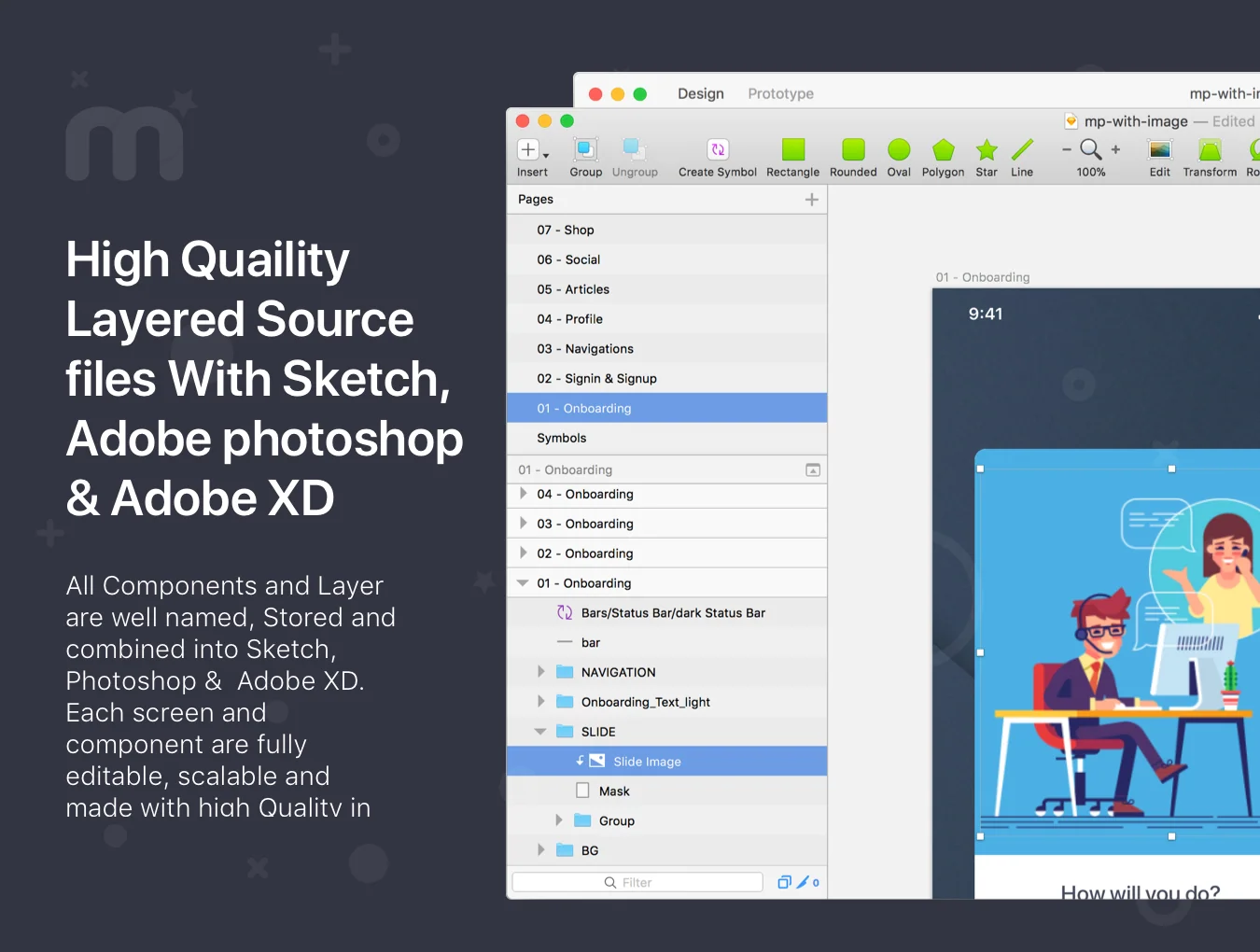 MultiPurpose iOS UI Kit 3