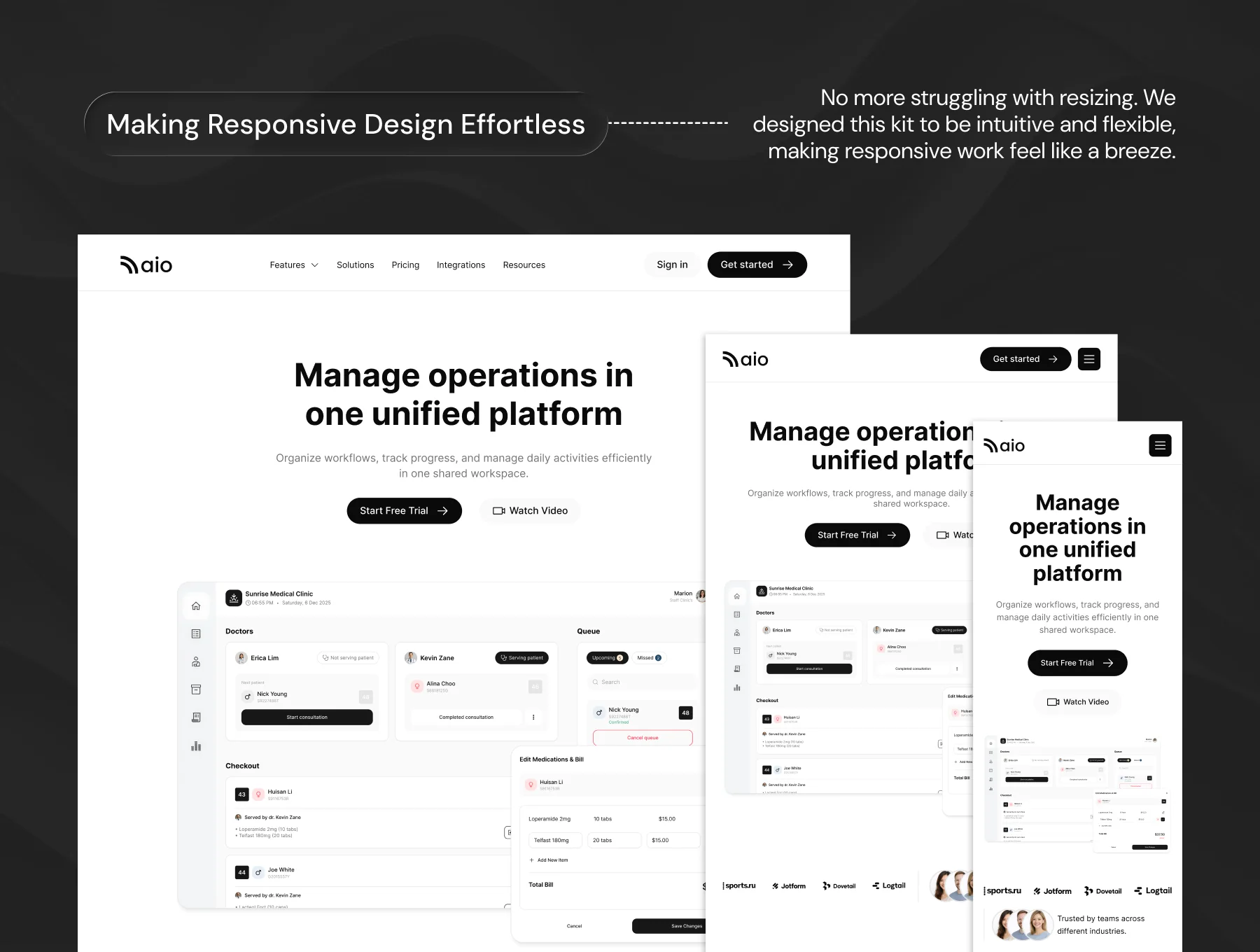 Landing Page UI Kit Builder 4