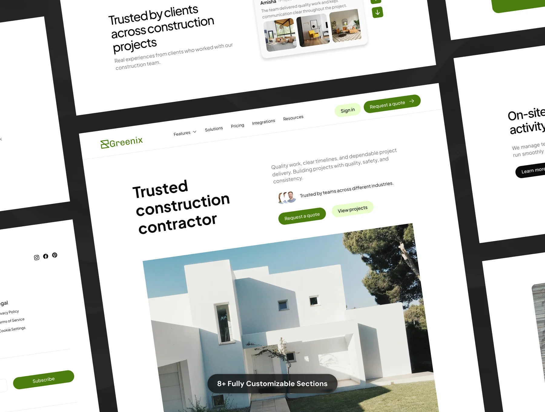 Landing Page UI Kit Builder 6