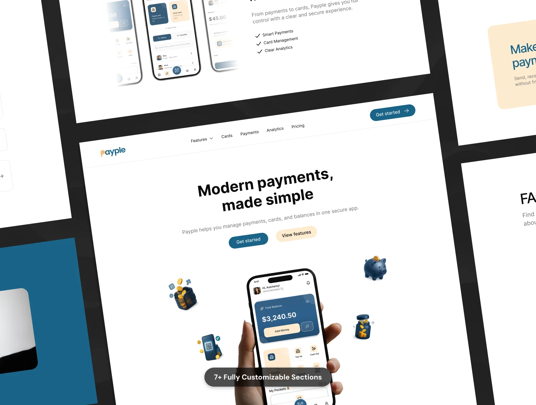 Landing Page UI Kit Builder 7