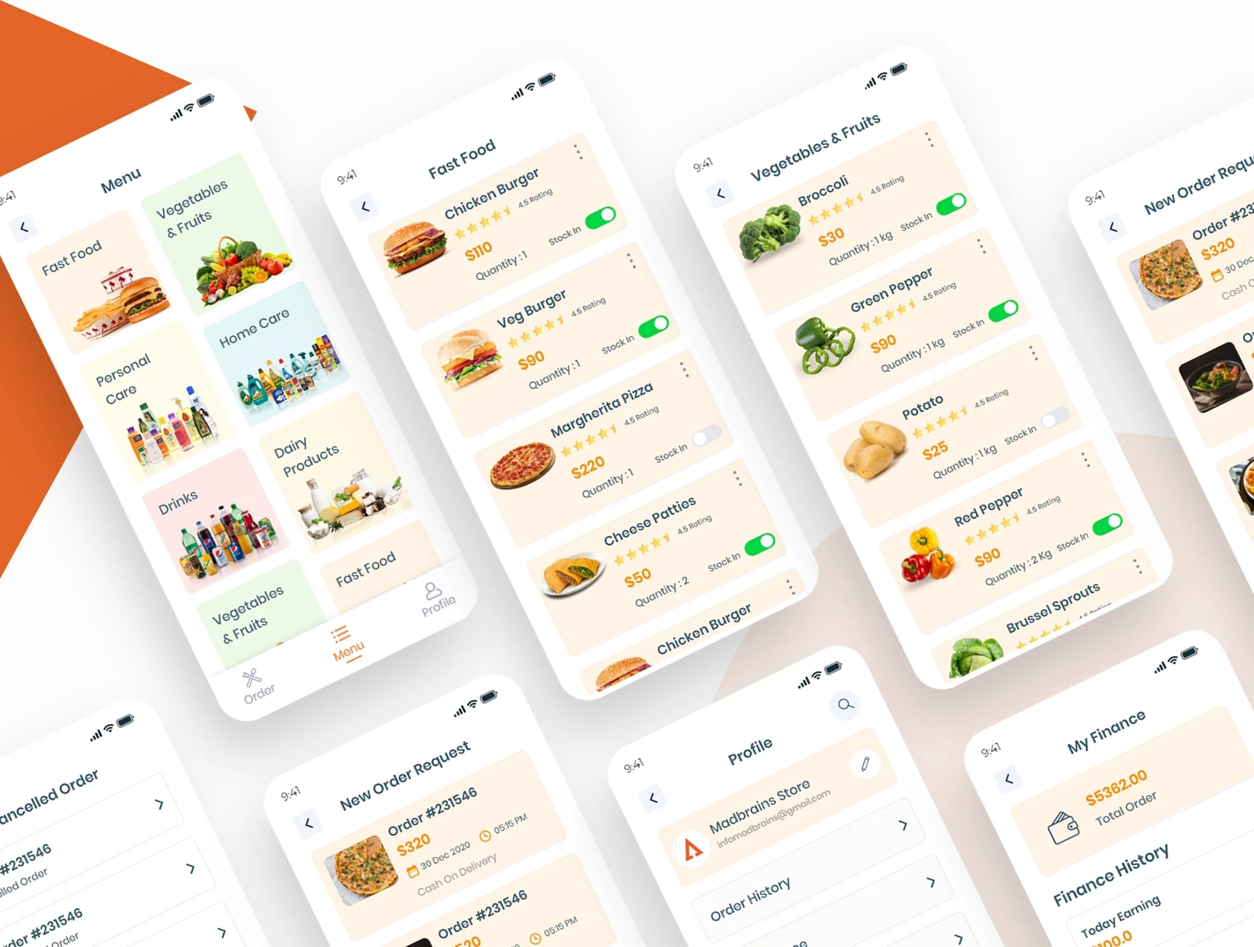 eBOYO Store View - Best Seller Side Ecommerce UI Design Template 7