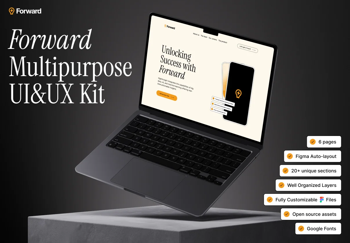 Forward- Multipurpose UI&UX Kit