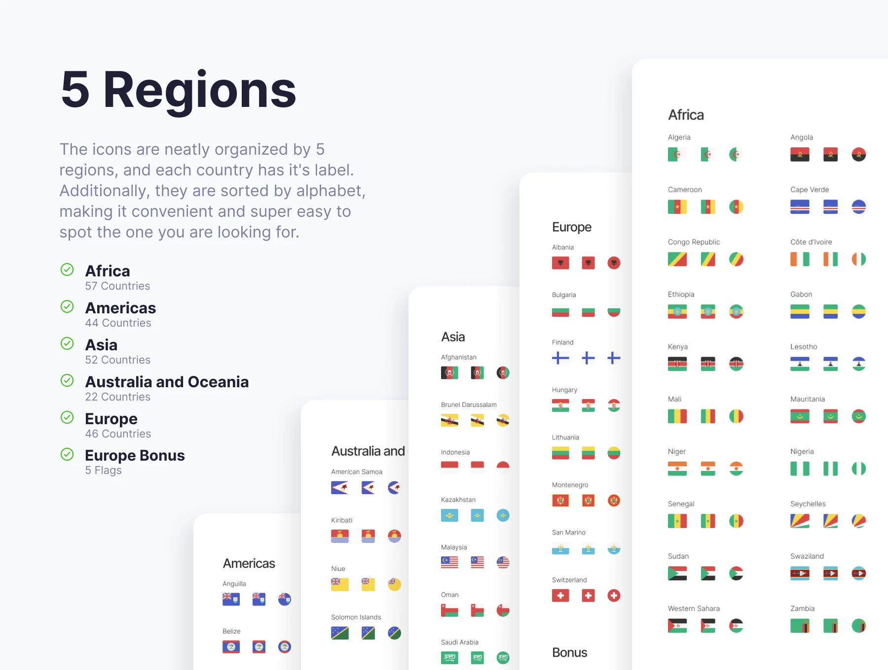 Mundo — Premium Flags Icon Set 2