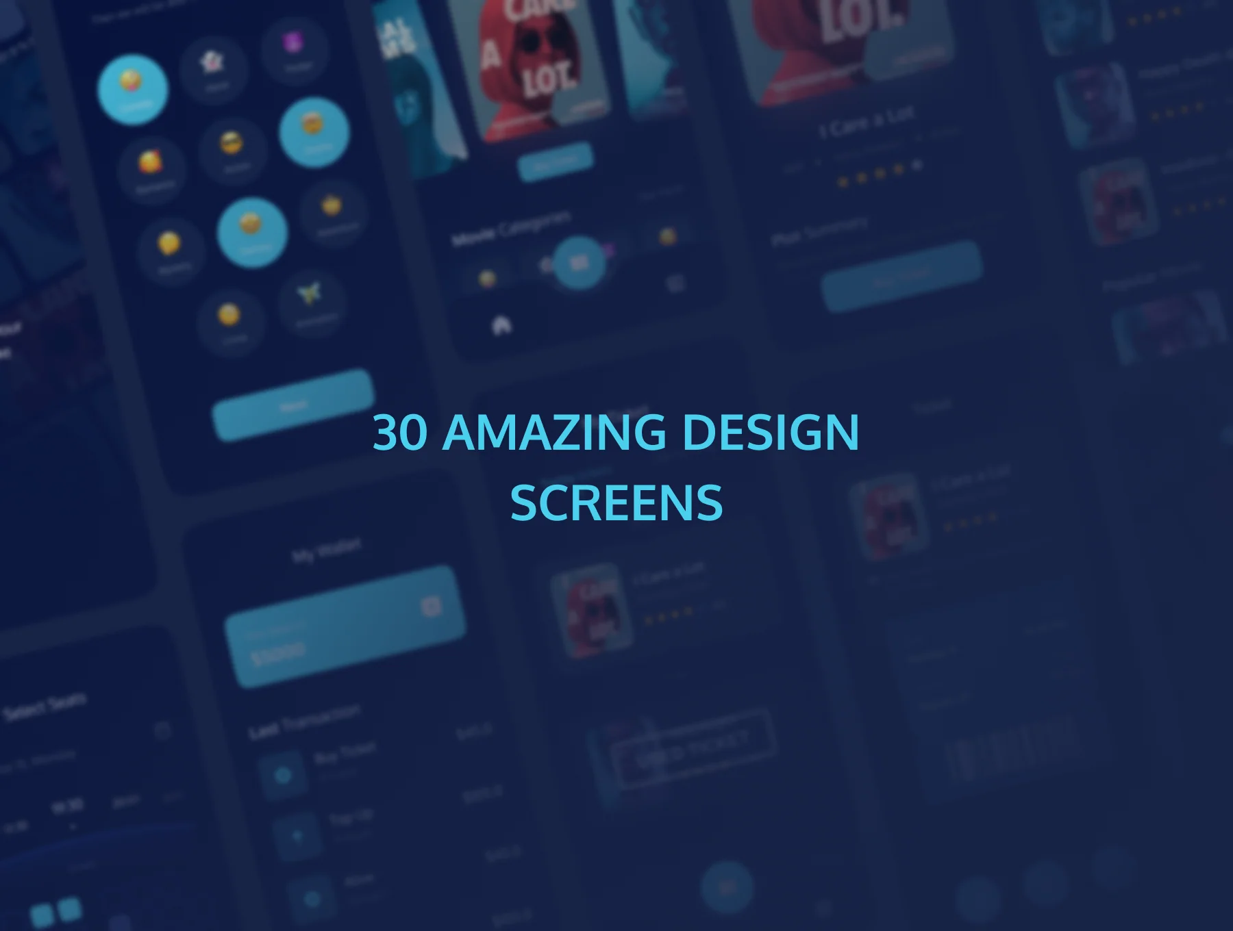 MUPI - Cinema Booking UI KIT 6