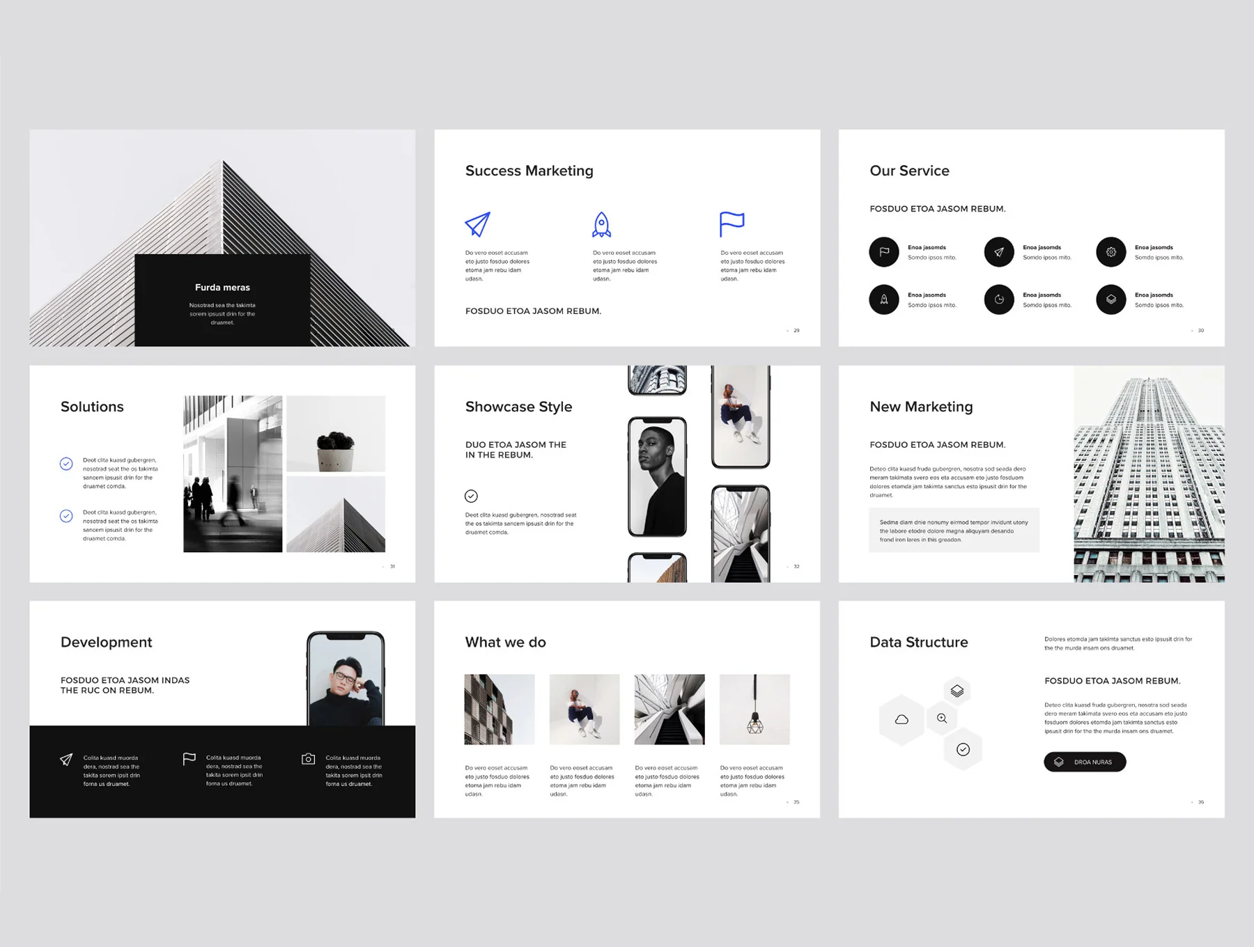 MURO - Modern Keynote Presentation Template 4