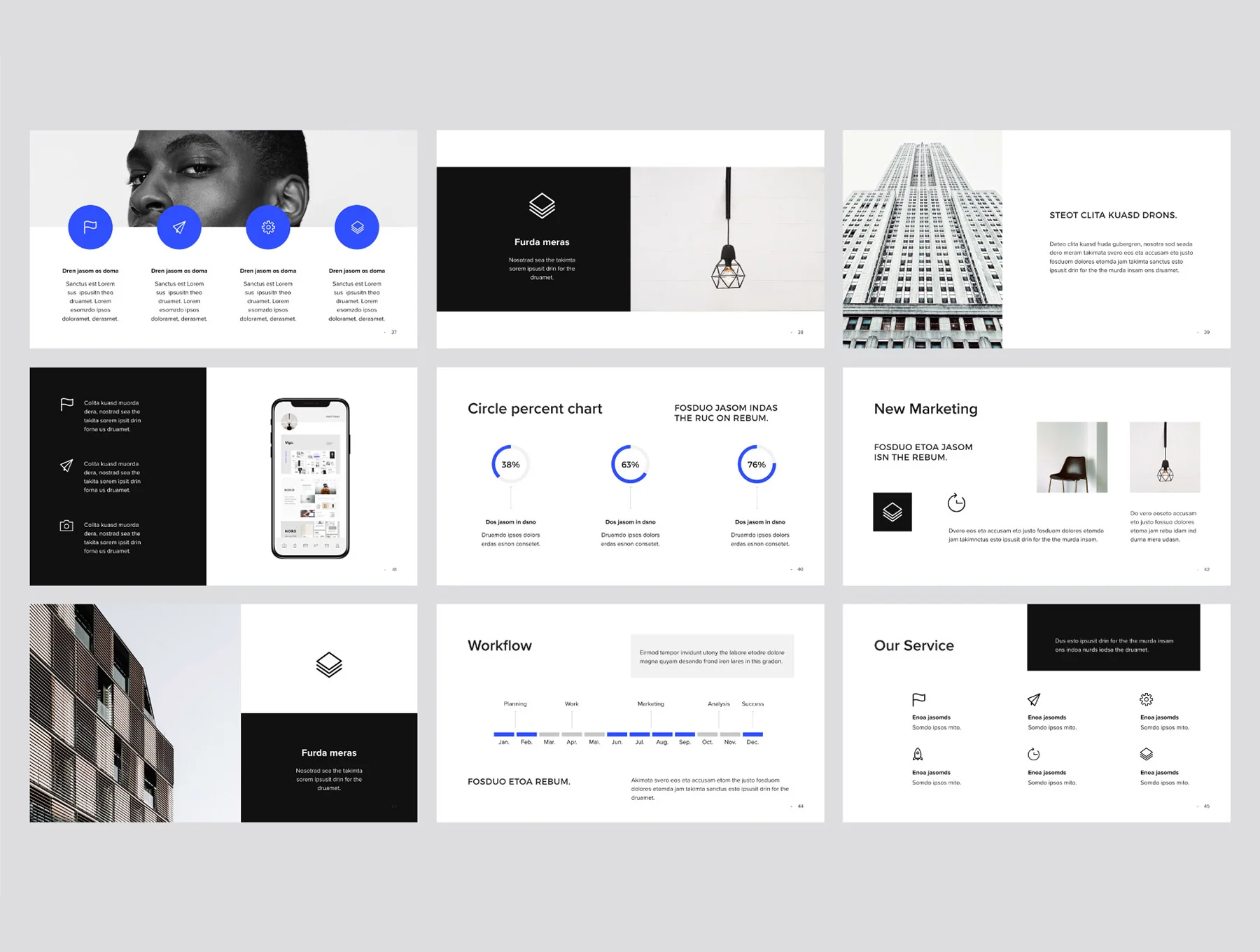 MURO - Modern Keynote Presentation Template 5