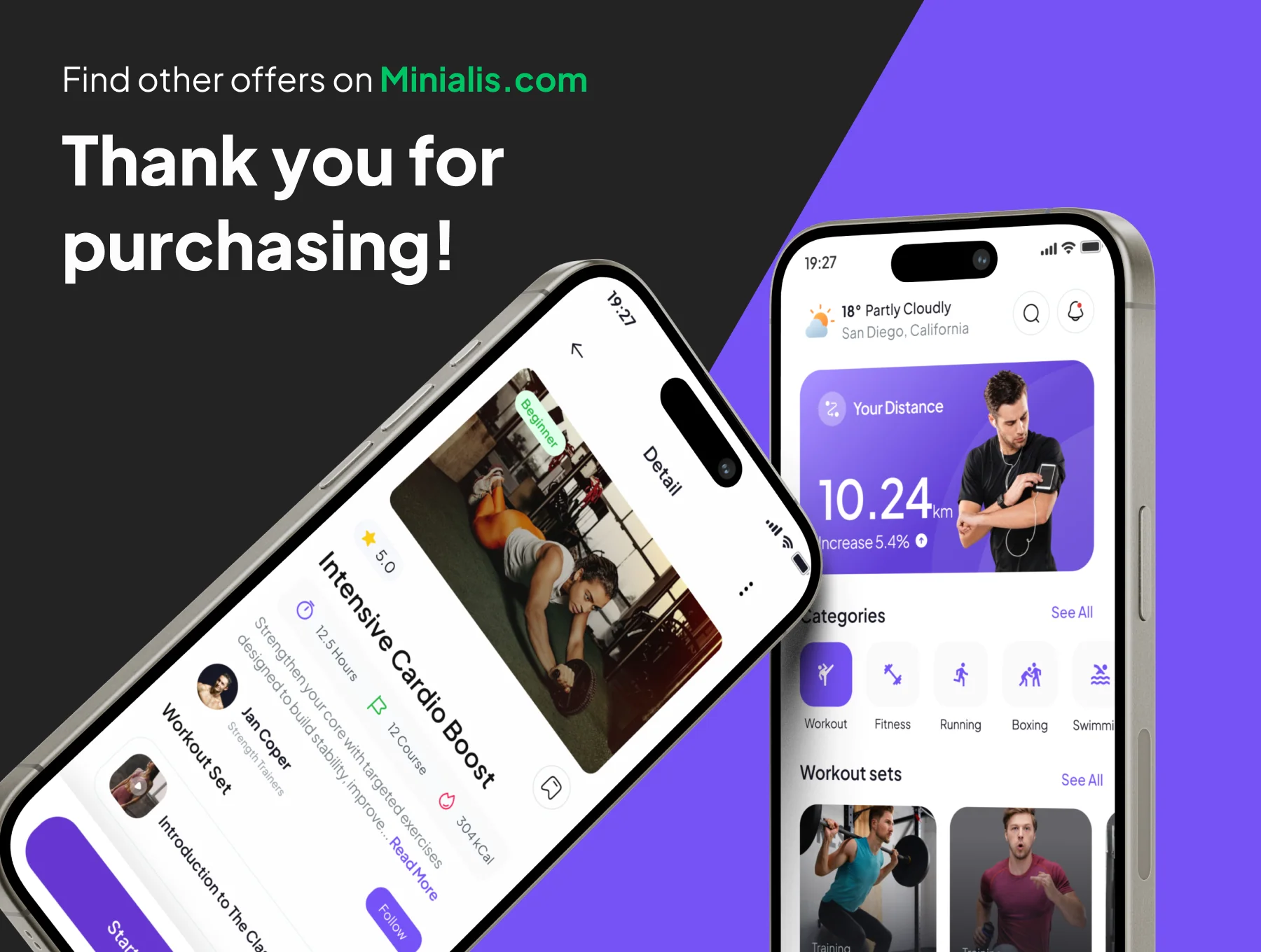 Muscleo - Fitness & WorkOut Tracker App Ui Kits 6